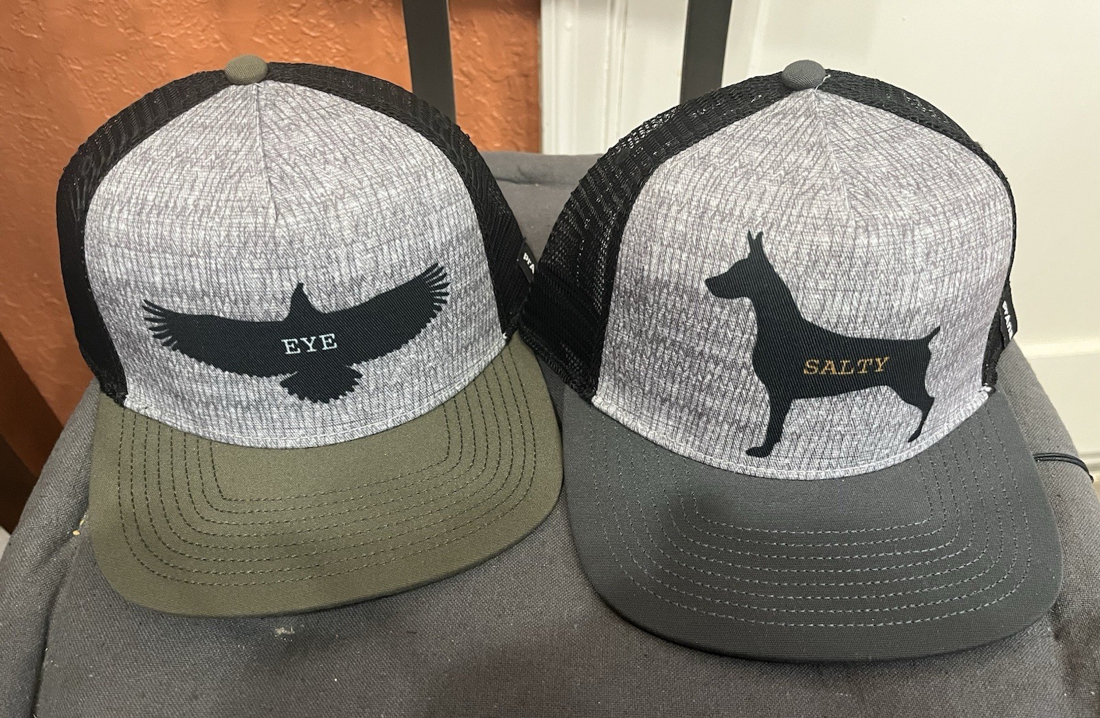 Prana Journeyman Trucker  Slate Green Eagle Eye Charcoal Salty Dog Hat YOU PICK