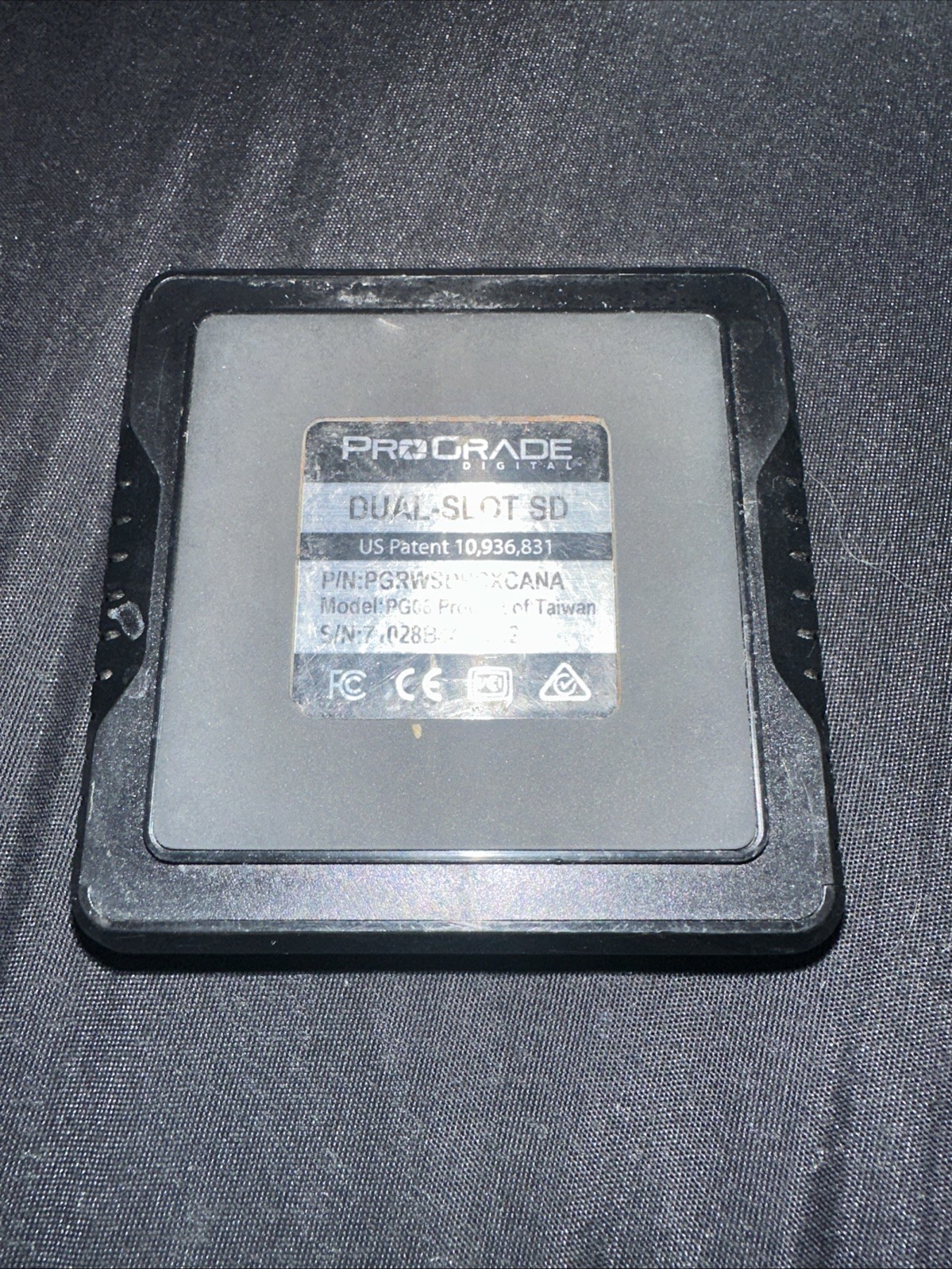 ProGrade Digital dual-slot card reader