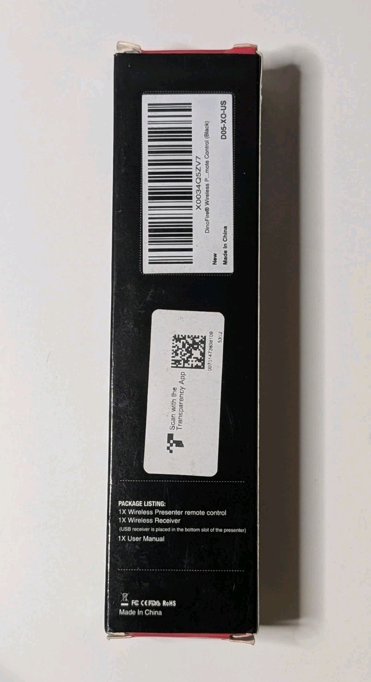 Wireless Presenter, Hyperlink Volume Control Presentation Clicker RF 2.4GHz USB