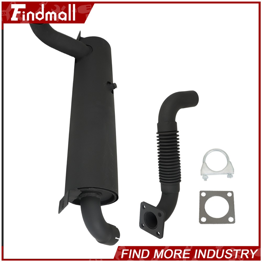 Findmall Muffler & Exhaust Pipe Kit 6683915 7107449 For Bobcat T190 S150 S160