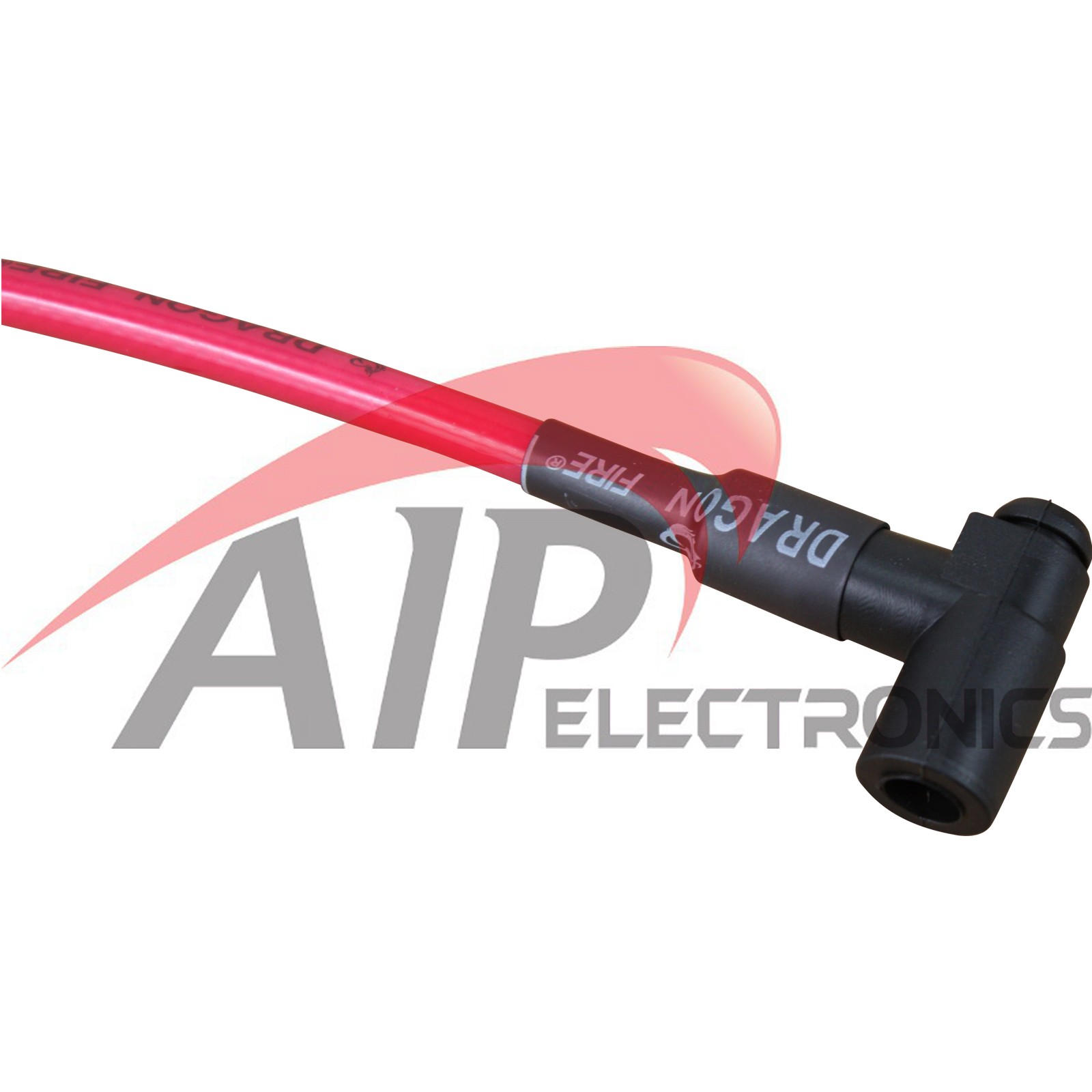 Transparent TRANSLUCENT RED Plug Wires for 2004-2006 Harley-Davidson XL Model