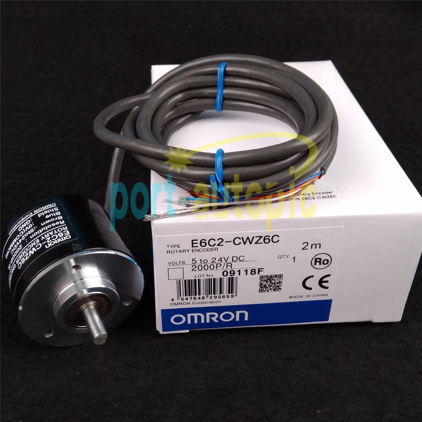 Omron Rotary Encoder E6C2-CWZ6C 2000P/R E6C2-CWZ6C New In Box
