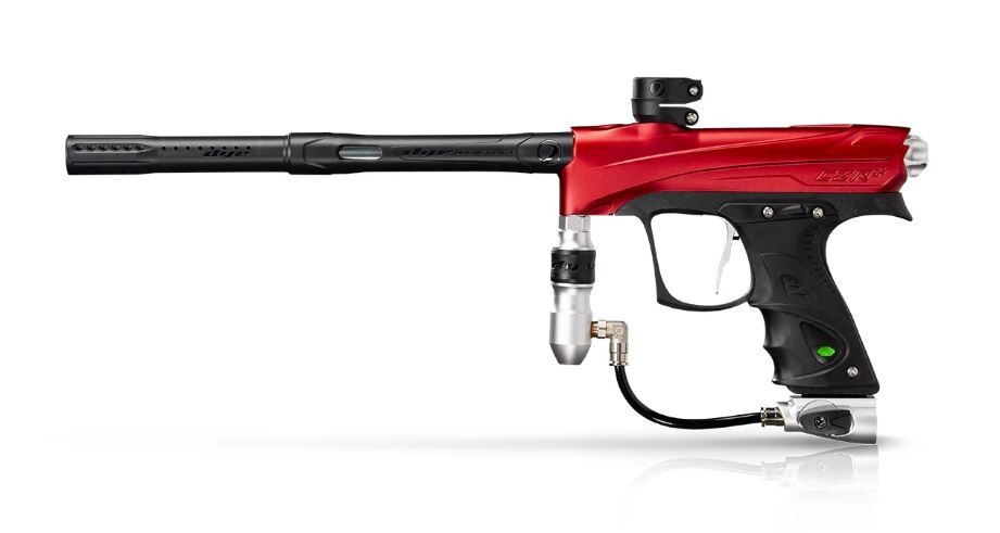 Dye Rize CZR+ Electronic Gun Paintball Marker Red/Silver Dust