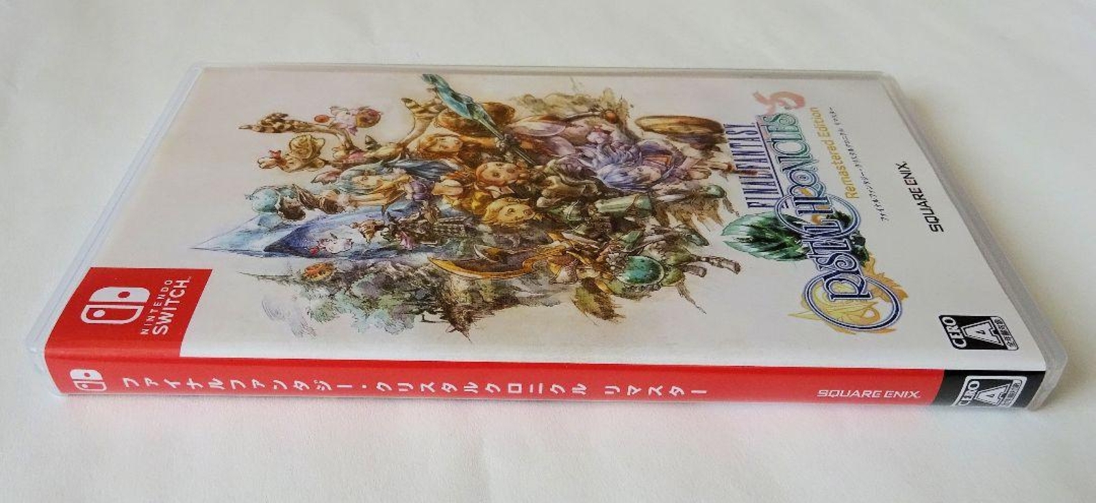 FINAL FANTASY CRYSTAL CHRONICLES Remaster Edition Switch F/S USED