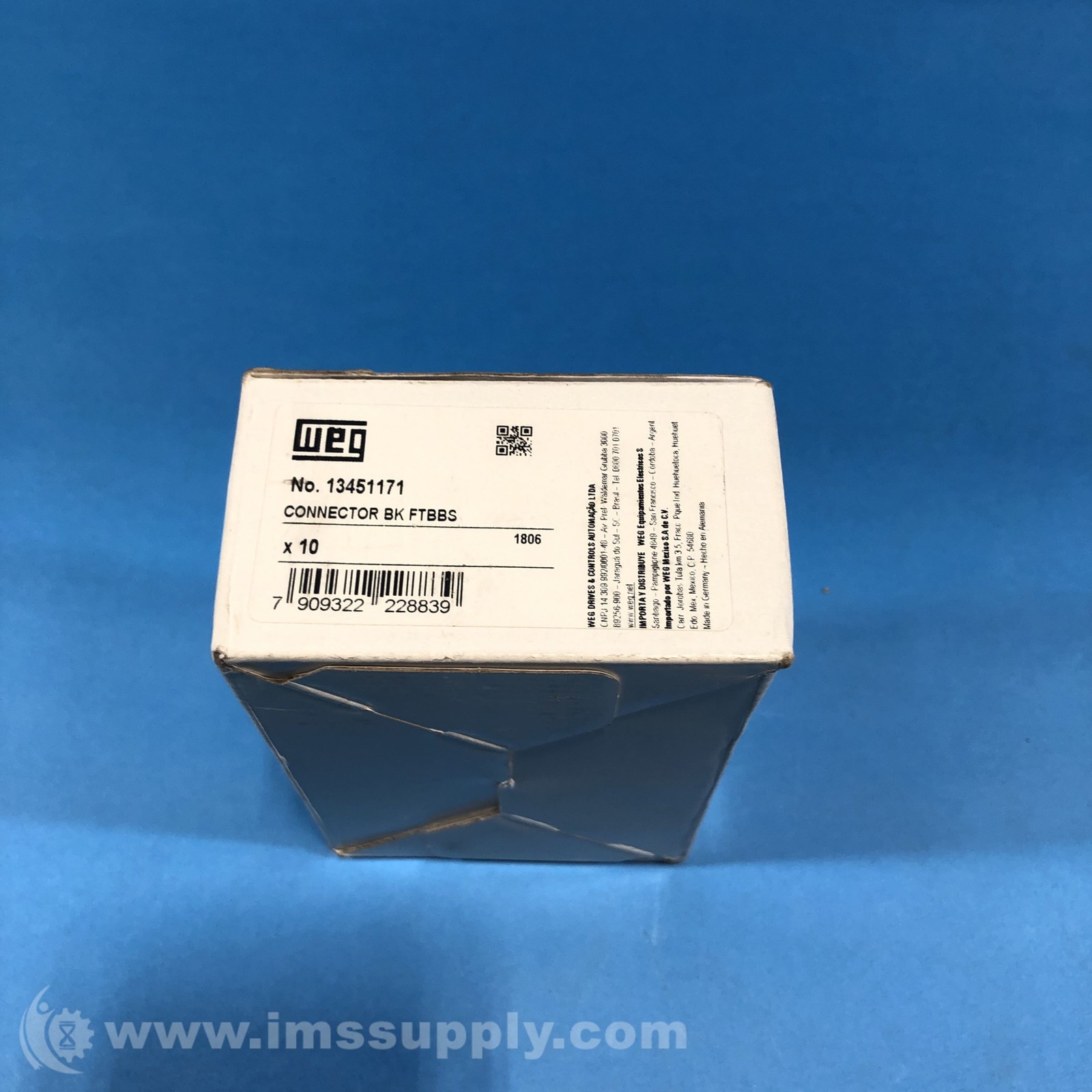 Weg 13451171 Box of 10 Connectors 3939