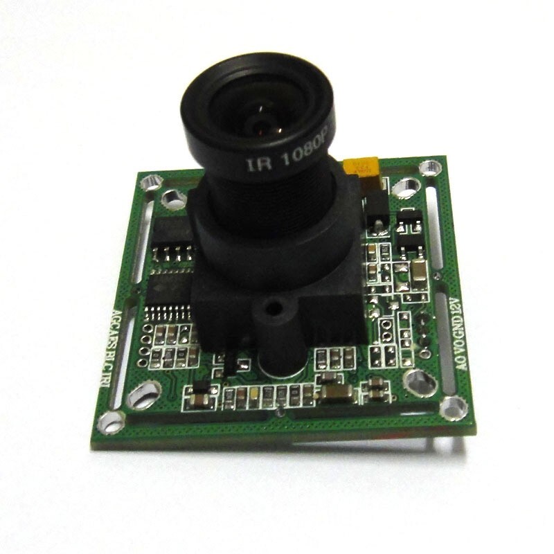 PAL 420TVL CCD IR Color CCTV Camera Board PCB mainboard Analog with 2.8mm lens