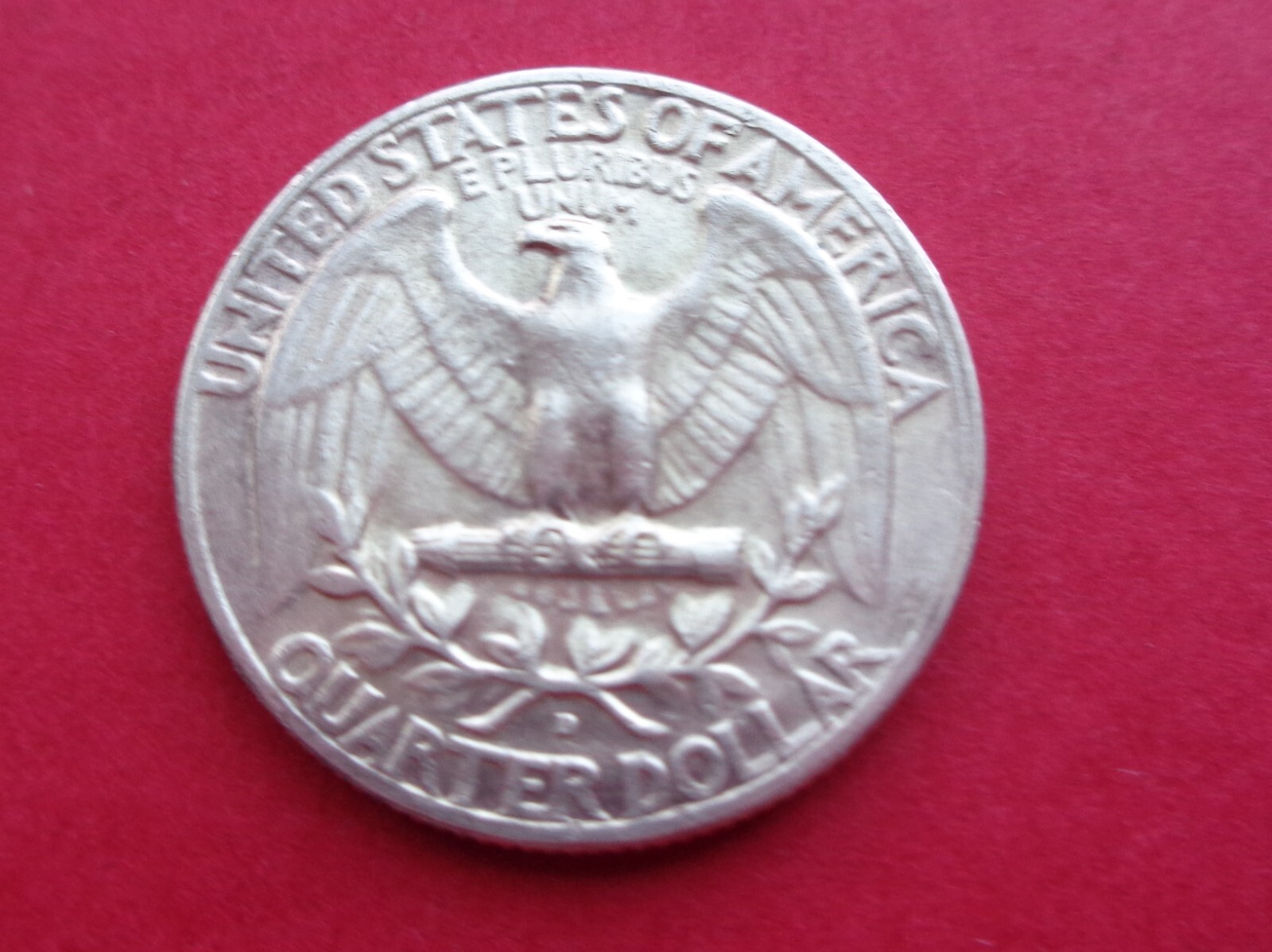 1964-D  U.S. SILVER  WASHINGTON QUARTER