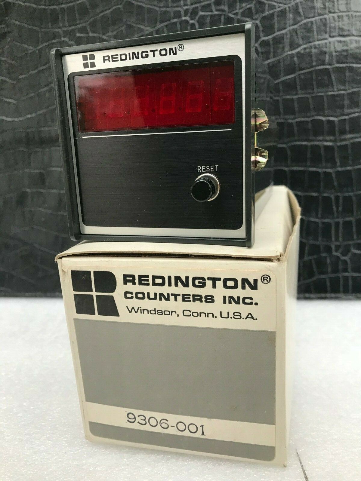 **NEW IN BOX** 9306-001 Genuine Redington Electrionic 6-Digit Counter
