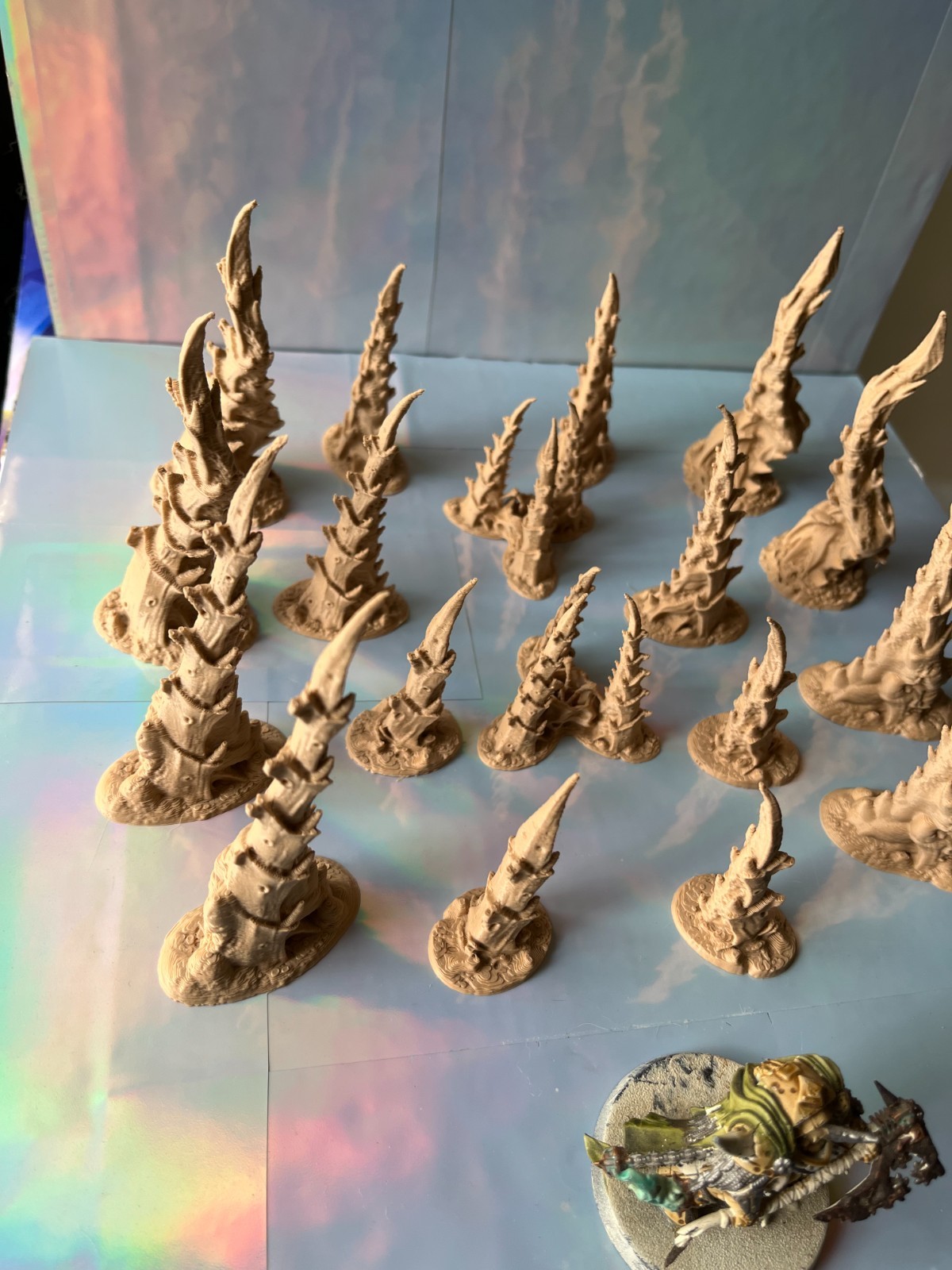 ALIEN Terrain - [18] pc Capillary Proxy Set - Wargaming 28mm Tabletop Scenery