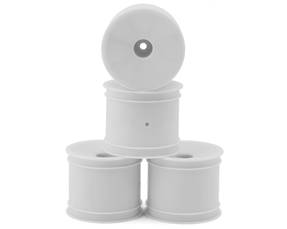 JConcepts 12mm Hex Mono 1/10 Stadium Truck Wheel (4) (T6.1) (White) [JCO3354W]