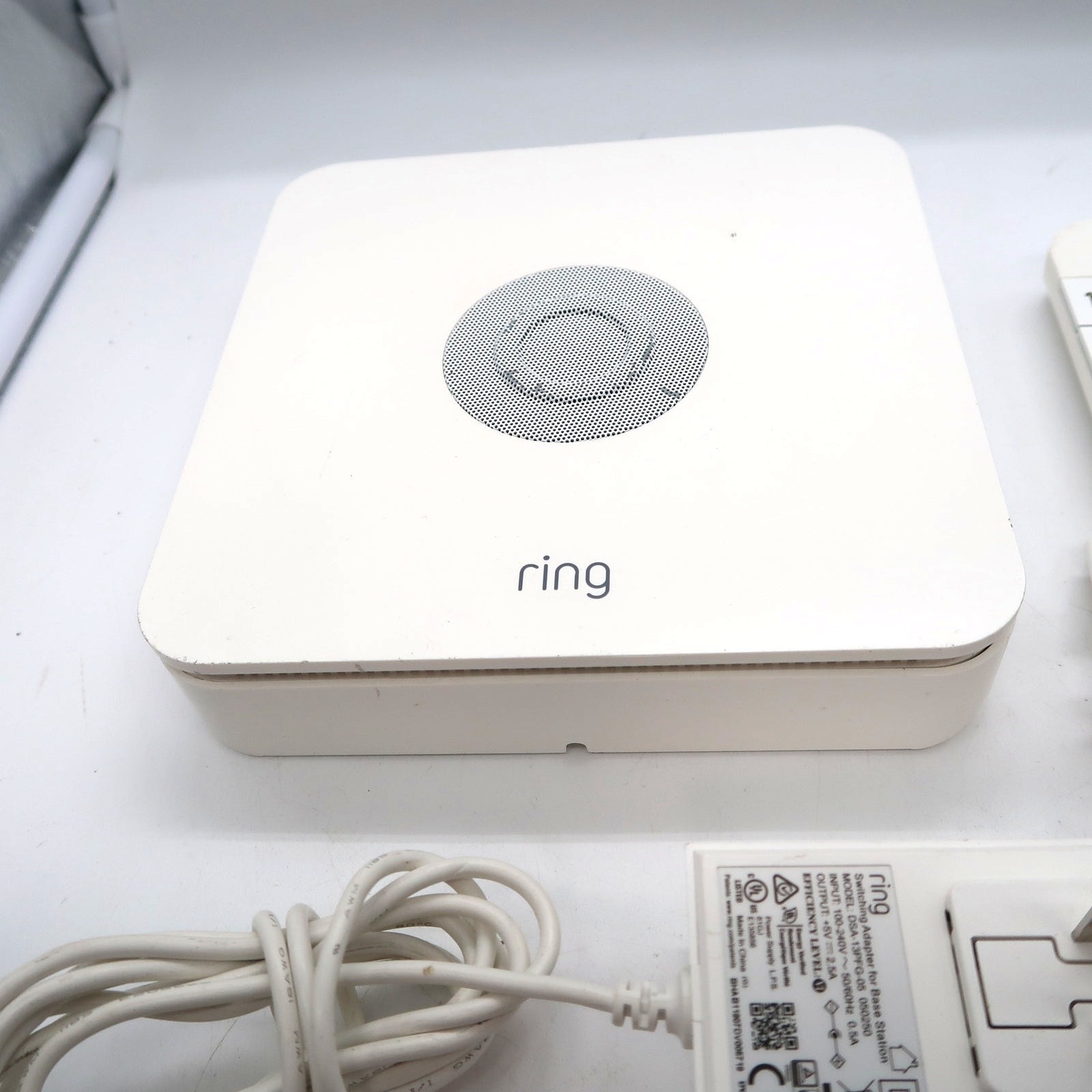 Ring Z Wave Plus Wireless Indoor Alarm Security System Base + Keypad Gen 1