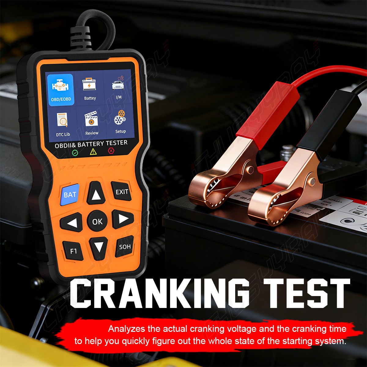 2.8in screen IPS color OBD2 Scanner Code Reader Car Diagnostic Tool Check Engine