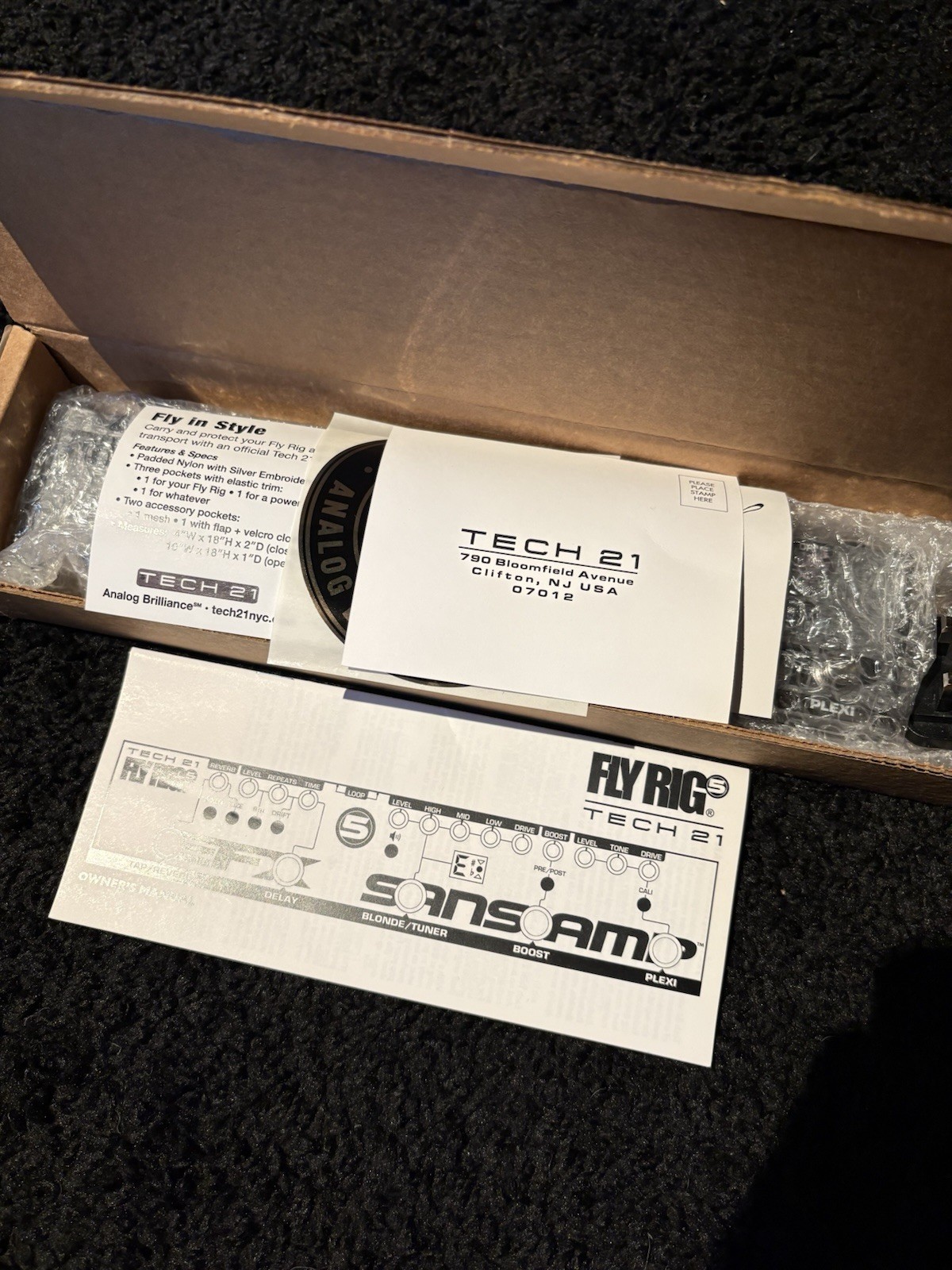 Tech 21 Fly Rig 5 V2 Multi-Effects Processor