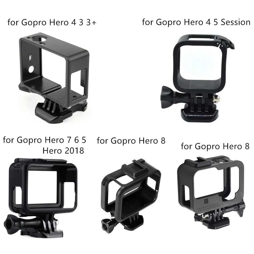 Frame For GoPro HERO 5/6/7Black Mount Housing Border Protective Shell Case Cover