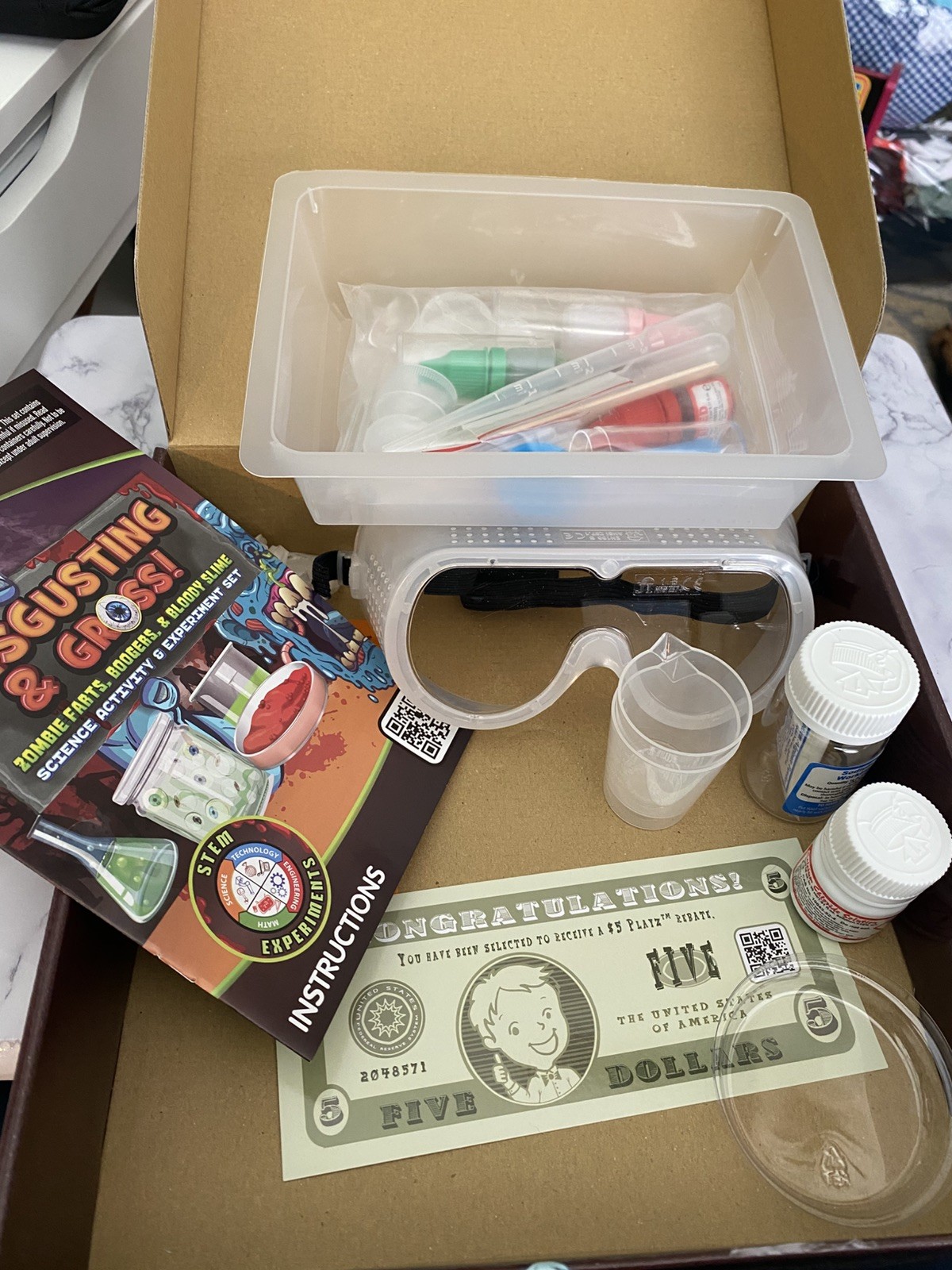 STEM Educational Disgusting n' Gross Slime Science Activity & Experiment Set