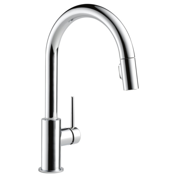 Delta Trinsic Pull-Down Kitchen Limited Swivel Chrome-Certified Refurbished