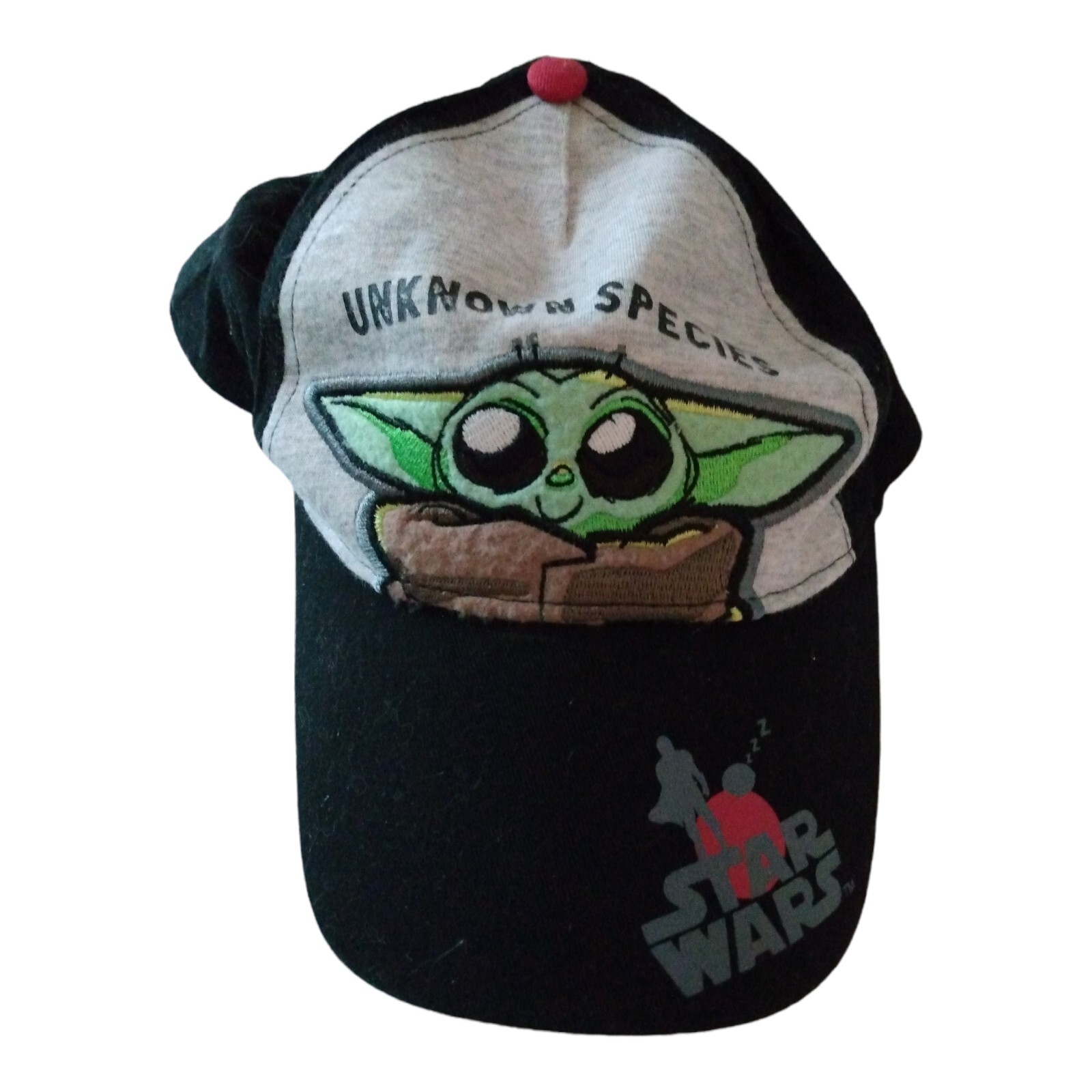 Disney Star Wars The Mandalorian Boy Snapback Cap Hat  Baby Yoda adjustable
