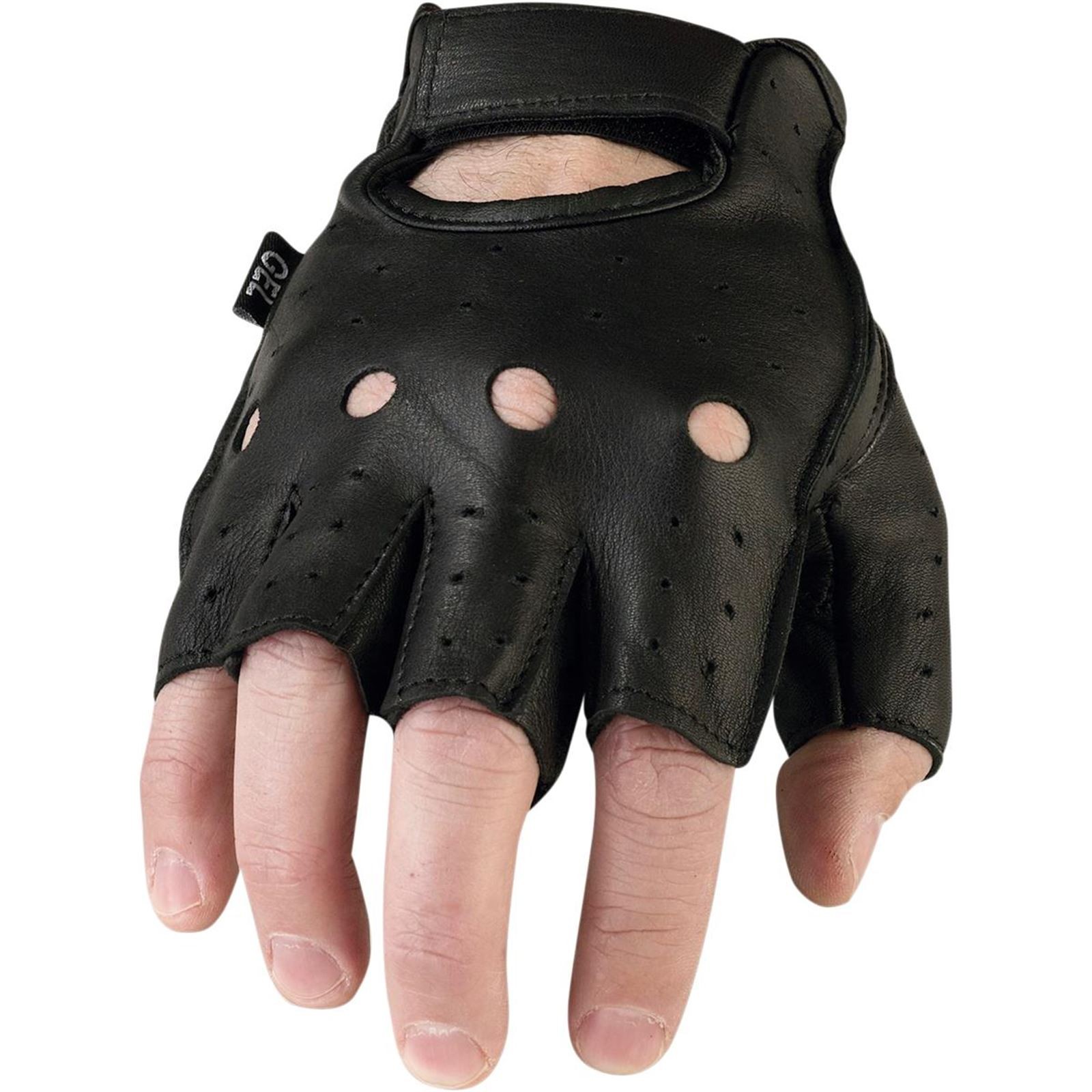 Z1R 243 Half Gloves - Black - Large 3301-2620