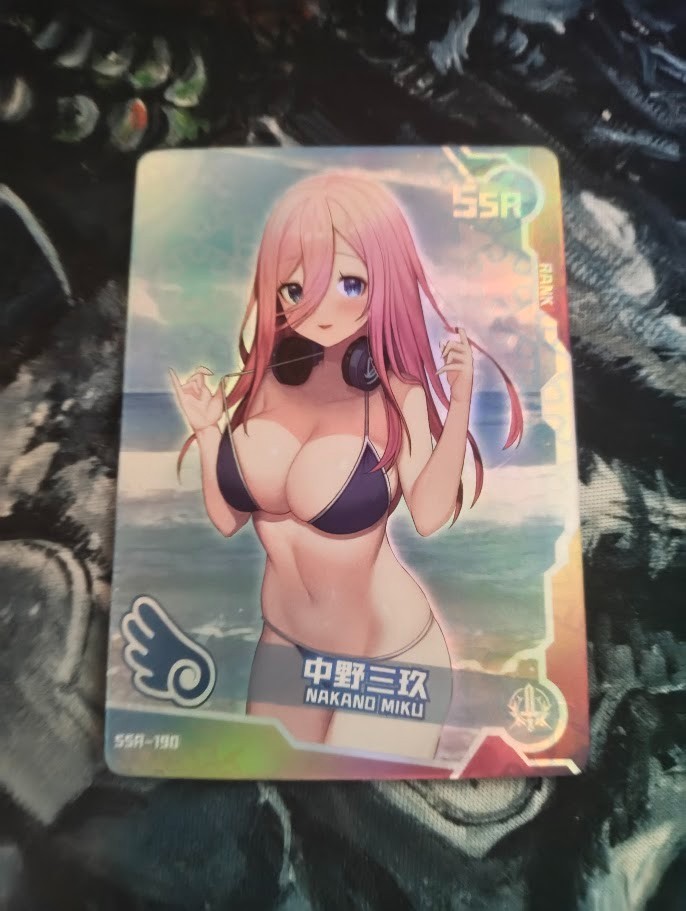 Goddess Story Anime Waifu Card SSR Rare Holo Collectible Trading Card