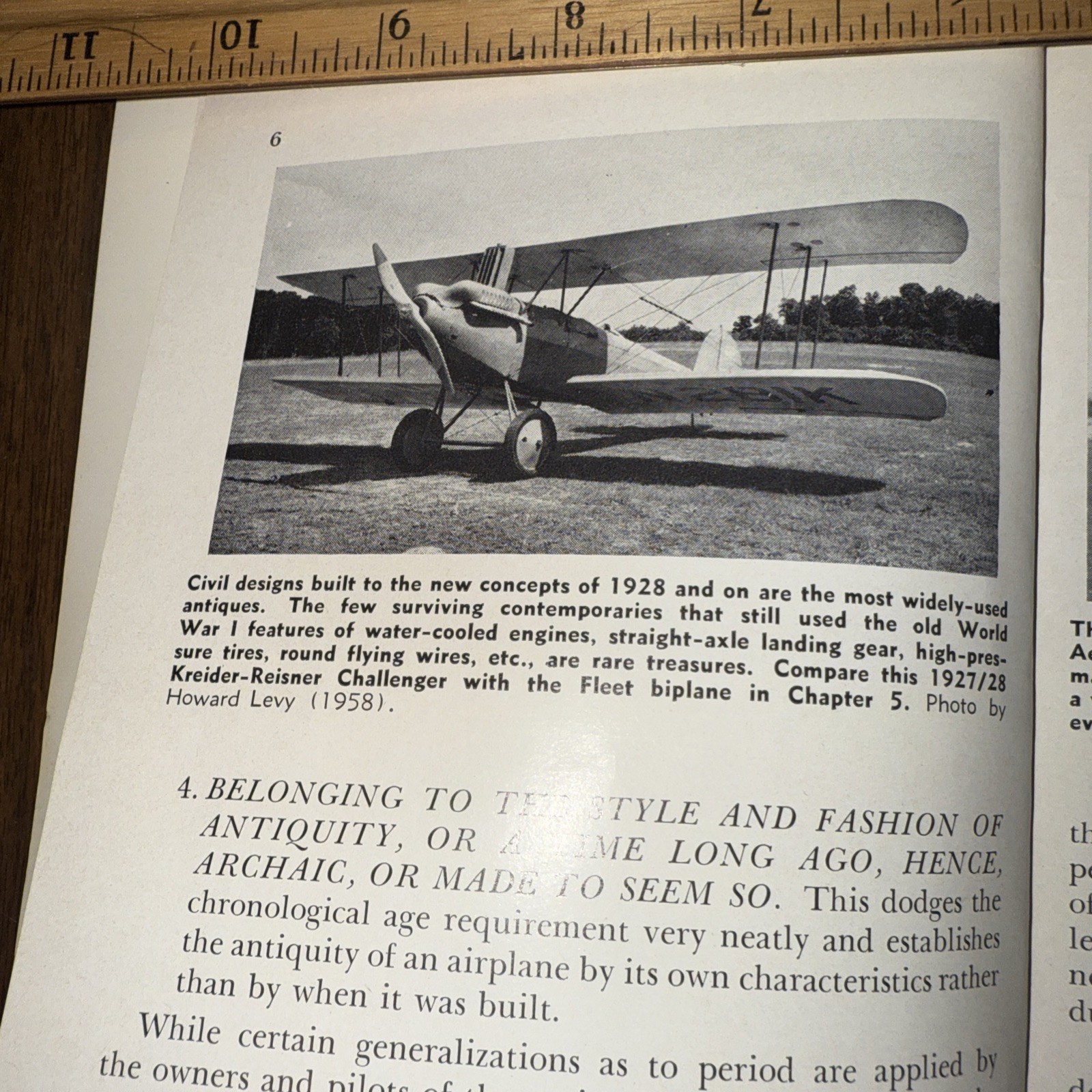 Antique Plane Guide 1962 Vintage