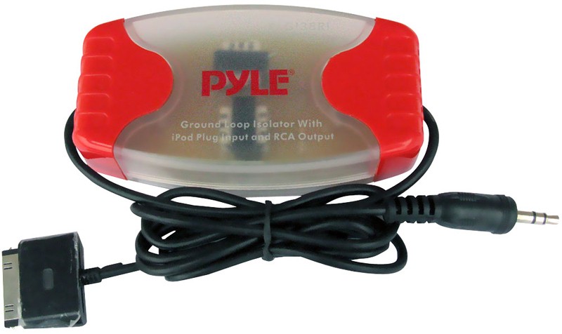 Pyle Car Audio PLGI37I New 3.5Mm X 1/8" iPod Direct Stereo Ground Loop Isolator