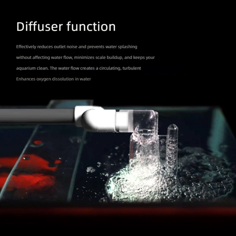 Underwater Oxygen Attachment Works With Many Filtering Devices Improves Marine