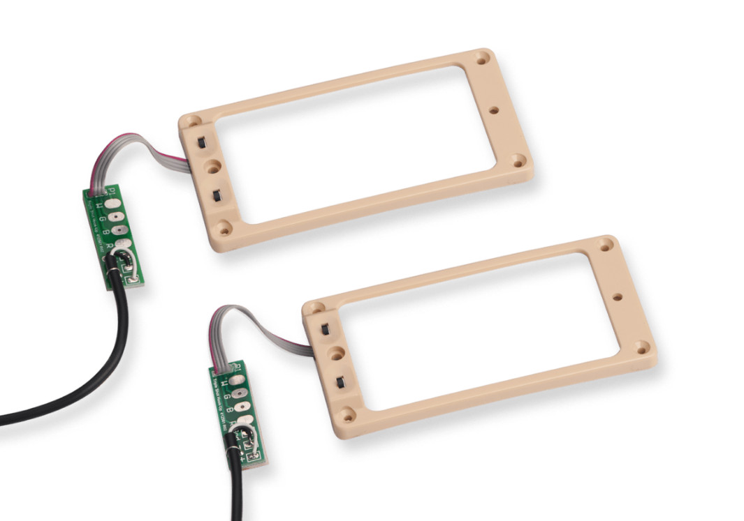 Seymour Duncan Triple Shot Switching Mounting Ring SET, Flat, Cream