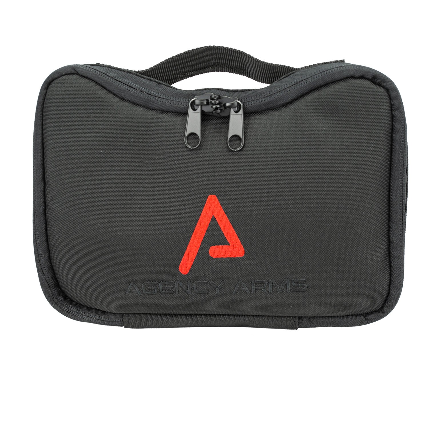 Agency Arms Soft Pistol Case Glock Handgun Storage Carry Bag Protective Zipper B