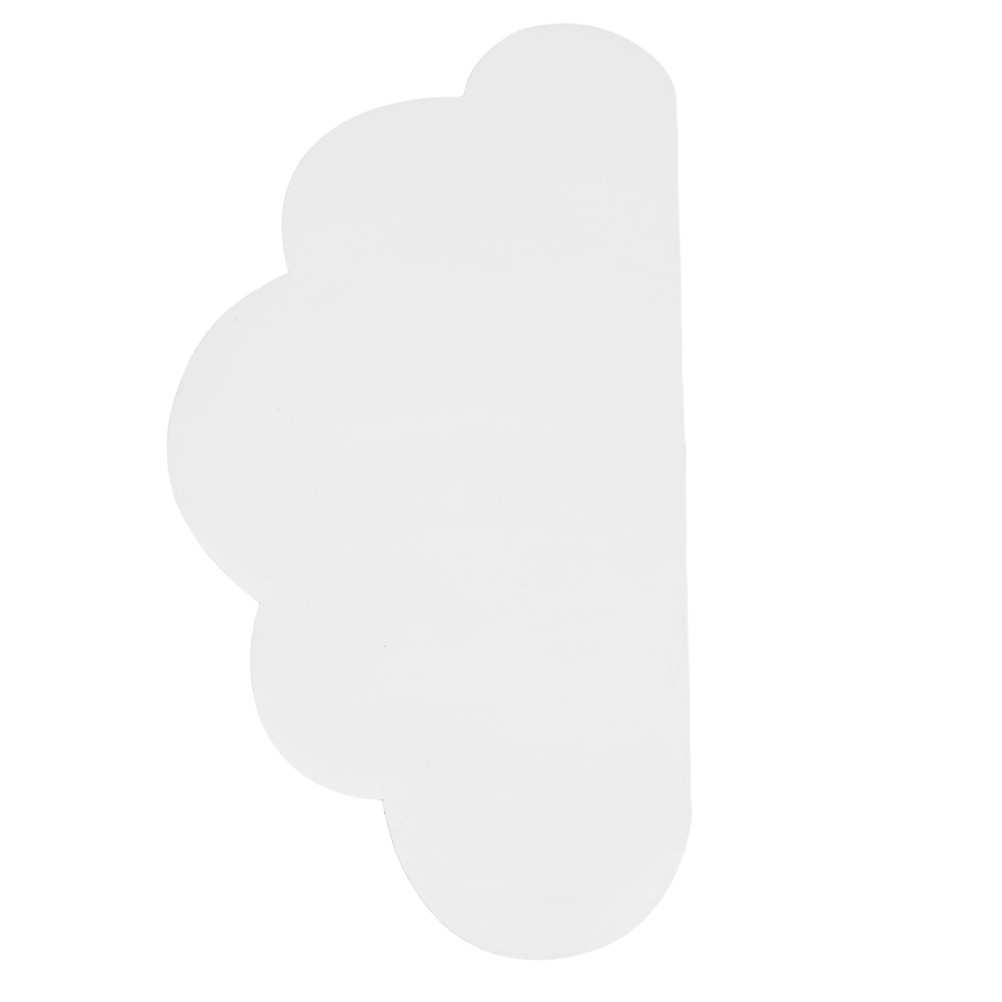 3 Pack Removable Cloud Whiteboard Stickers Reusable Dry Erase Wall Labels