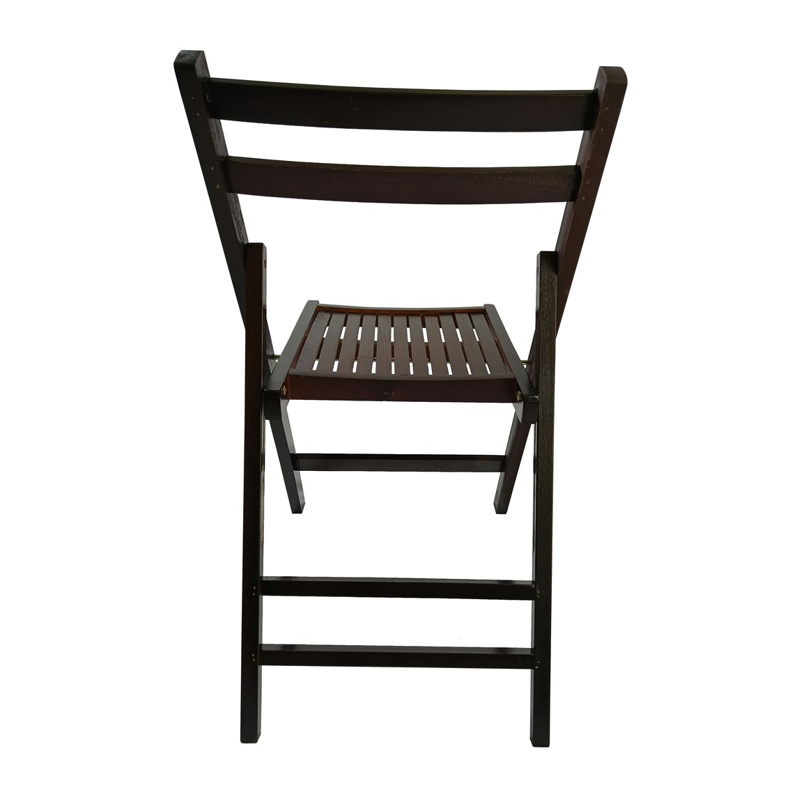 Set of 4 Folding Chair Event Chair Furniture Slatted Wood Cherry