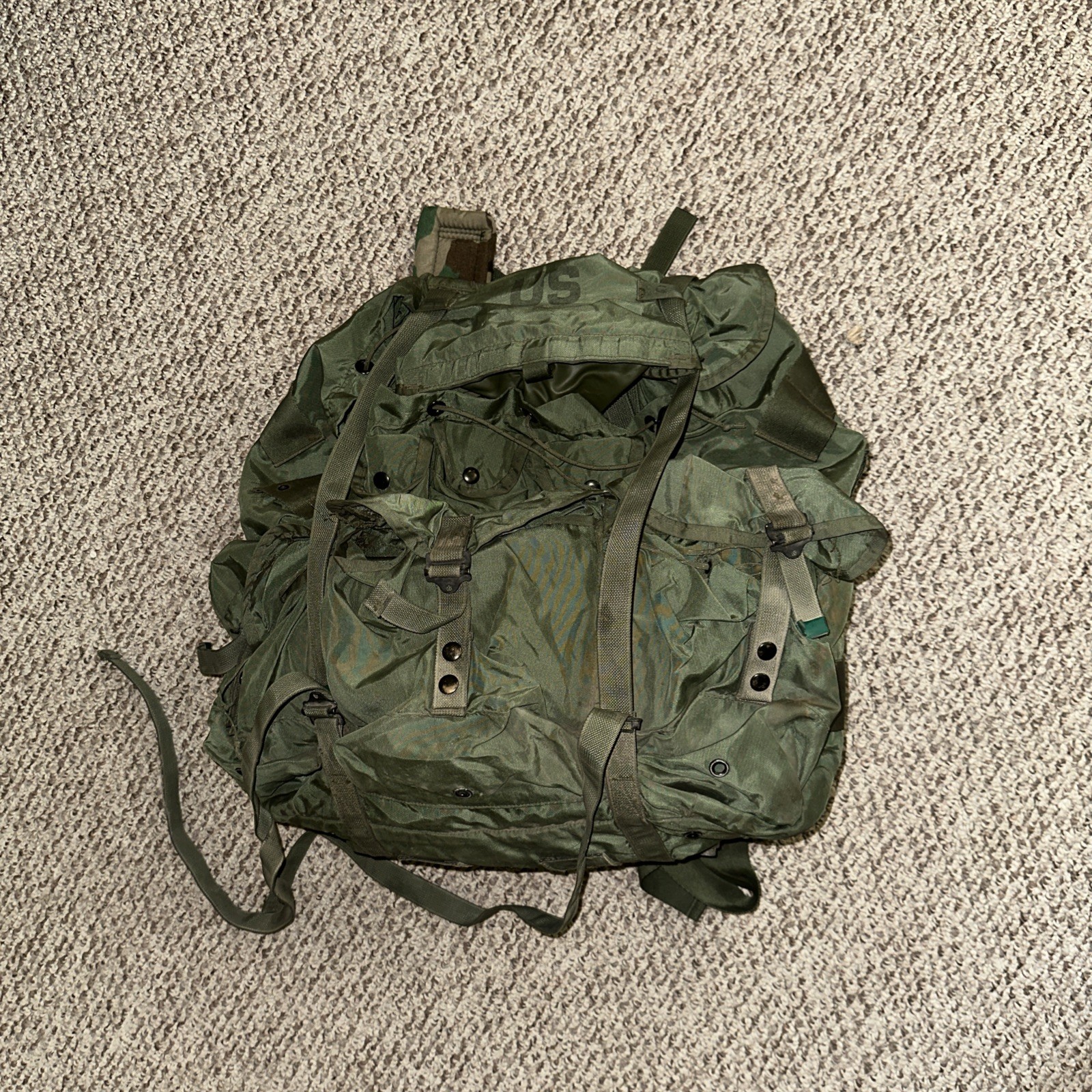 *US Army Military Combat Field Backpack Alice Pack Nylon Metal Frame