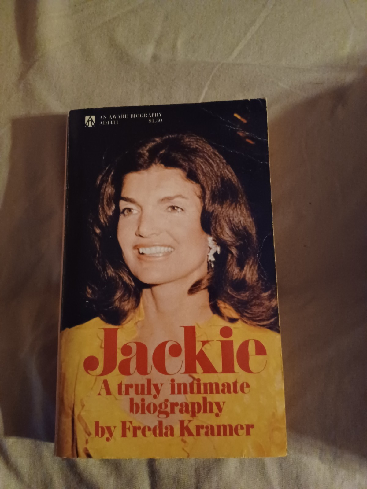 Jackie A Truly Intimate Biography By Freda Kramer 1975 Vintage VTG Paperback An
