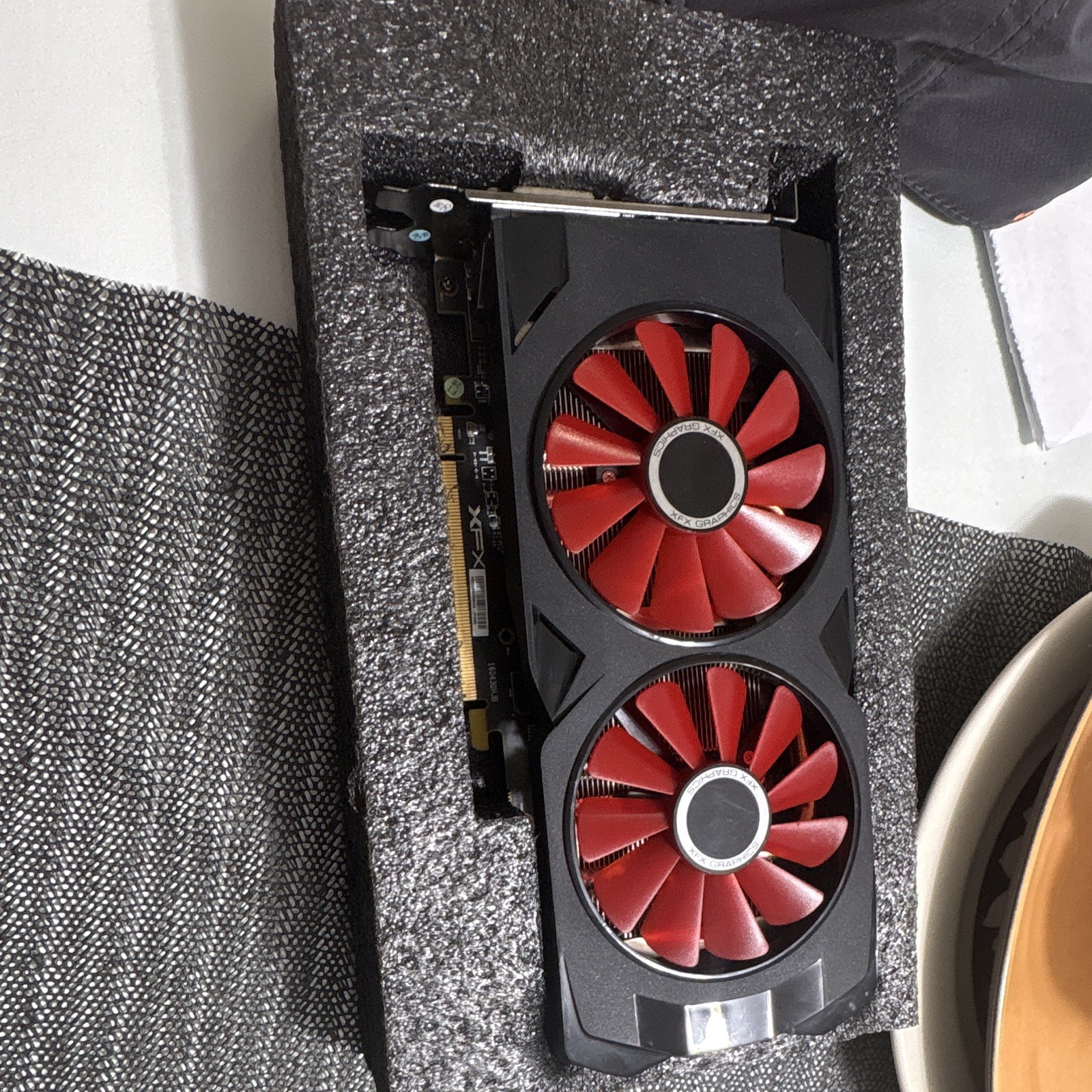 XFX AMD Radeon PCIe x16 Dual Fan Heatsink Graphics Card, Multi-Monitor