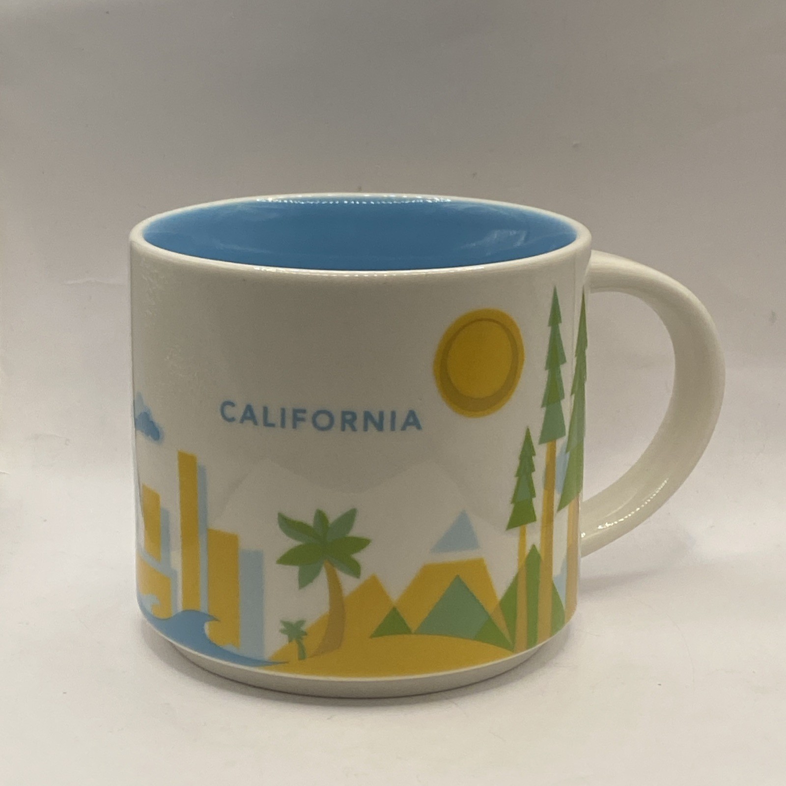 STARBUCKS You Are Here Collection Mug - CALIFORNIA, 2 Available, Good Condition