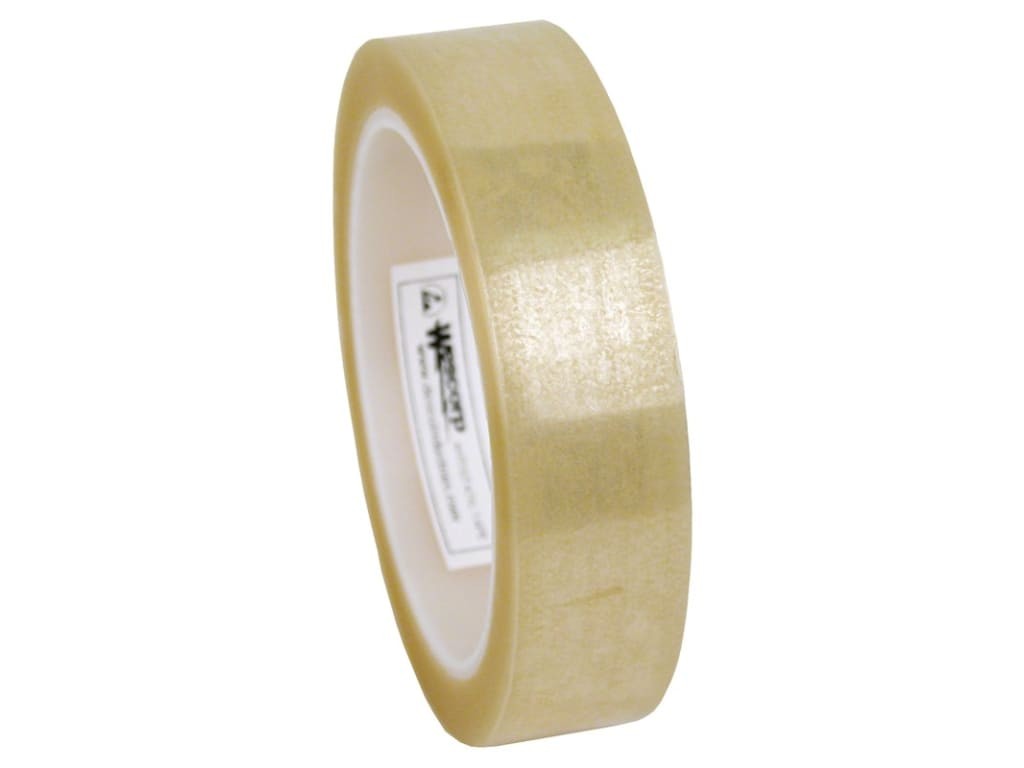 Desco 79205 - Wescorp antistatic clear cellulose tape with 3' plastic core - 72