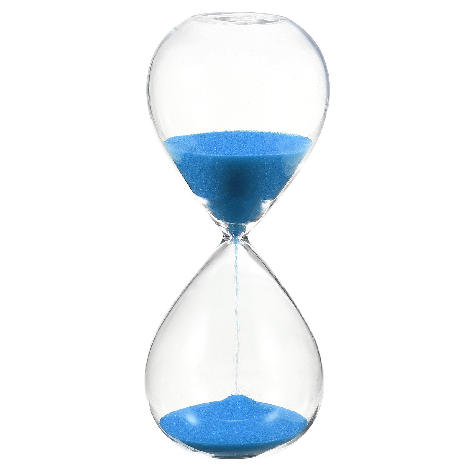 15 Minutes Sand Timer, Watch High Glass Sandglass Timer, Dark Blue