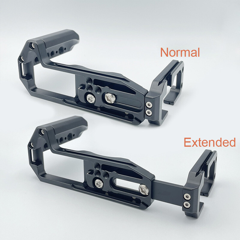 L Bracket For FUJIX-T5 XT5 Camera Extension Quick Release Plate Hand Grip