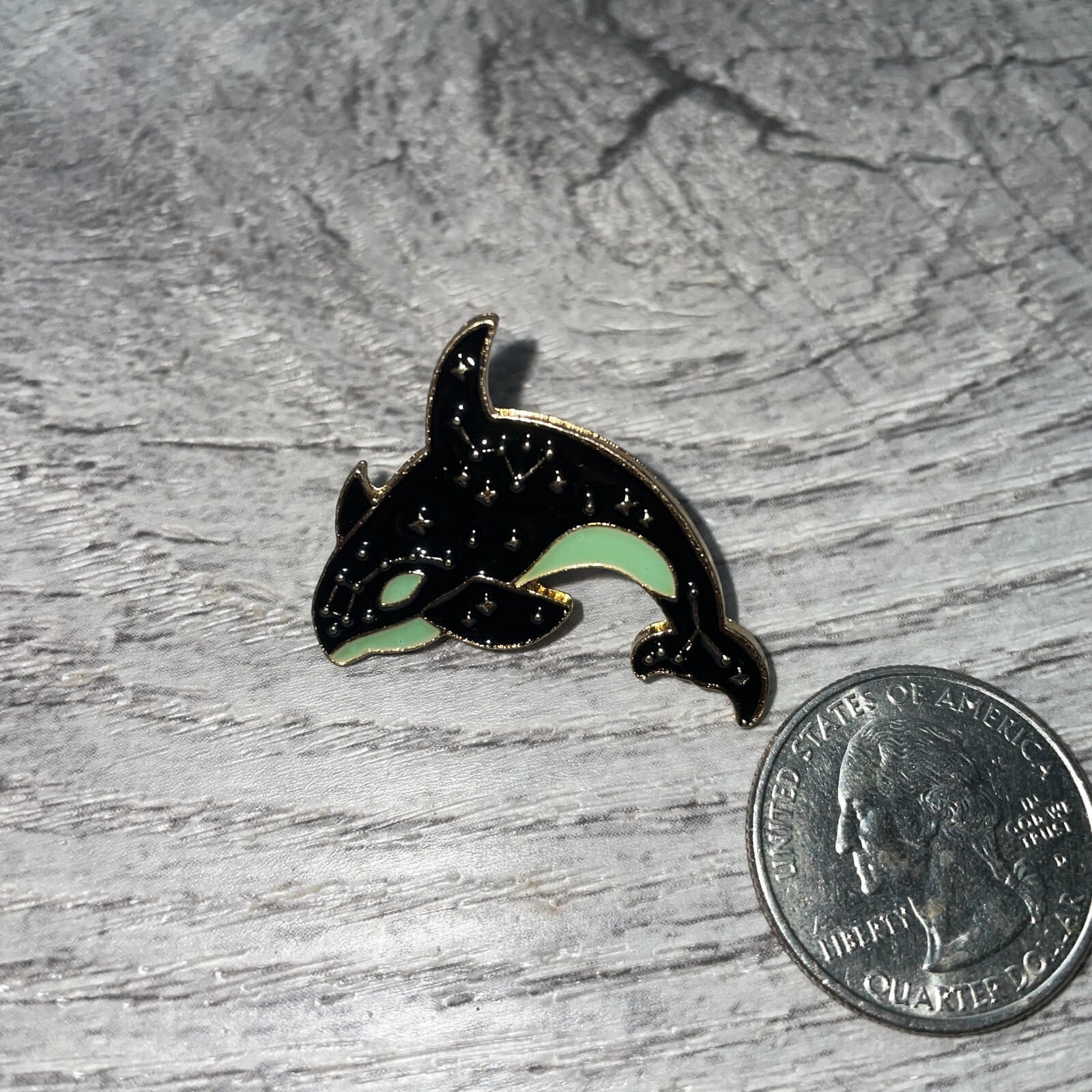 Cosmic Whale Zodiac Collectible Enamel Pin