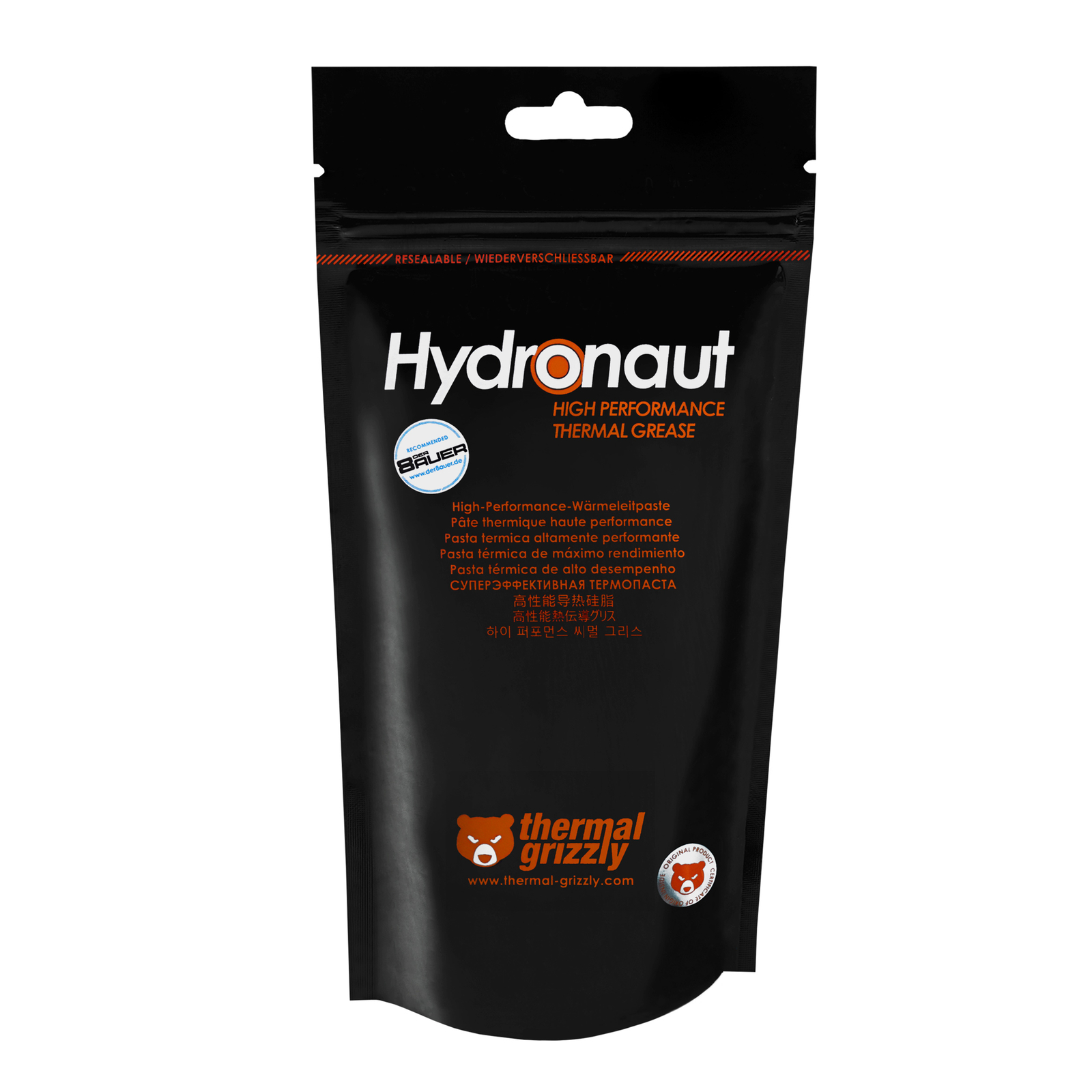 Thermal Grizzly Hydronaut Wärmeleitpaste - 7,8 Gramm / 3 ml