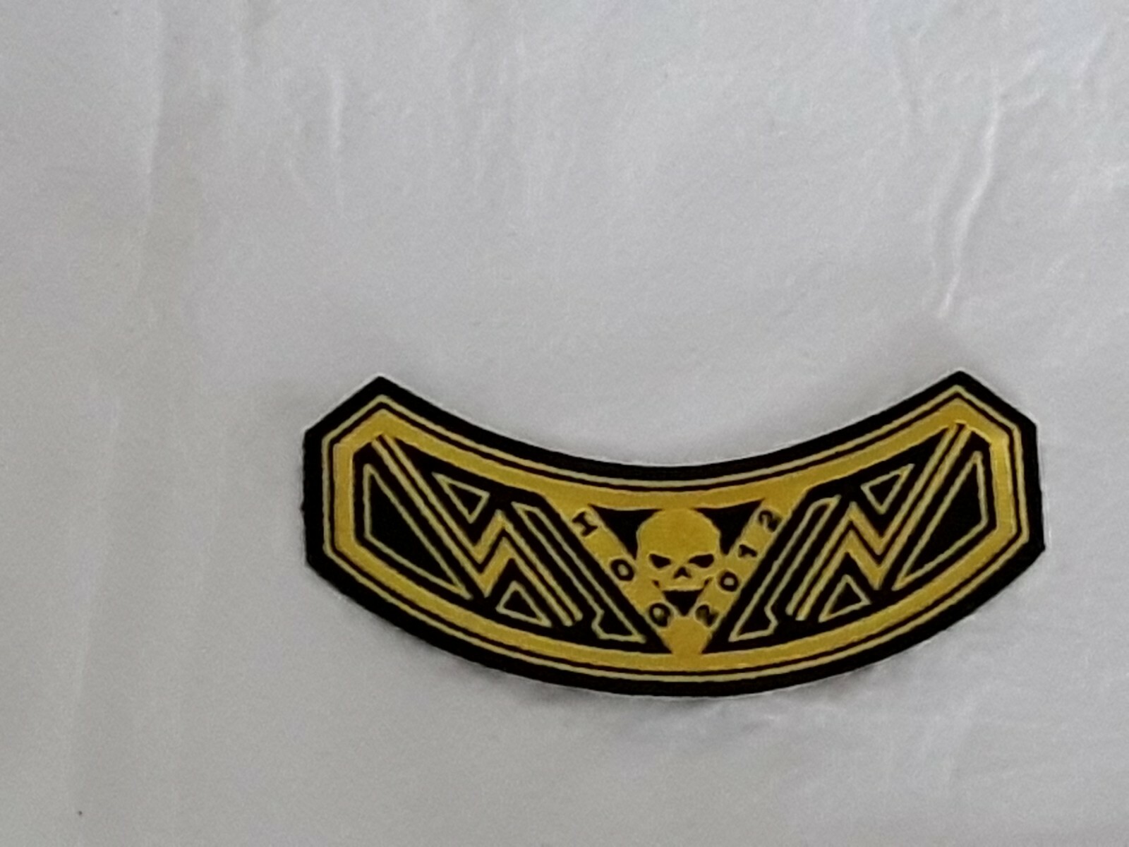 Harley Davidson Patch - 2012 Skull