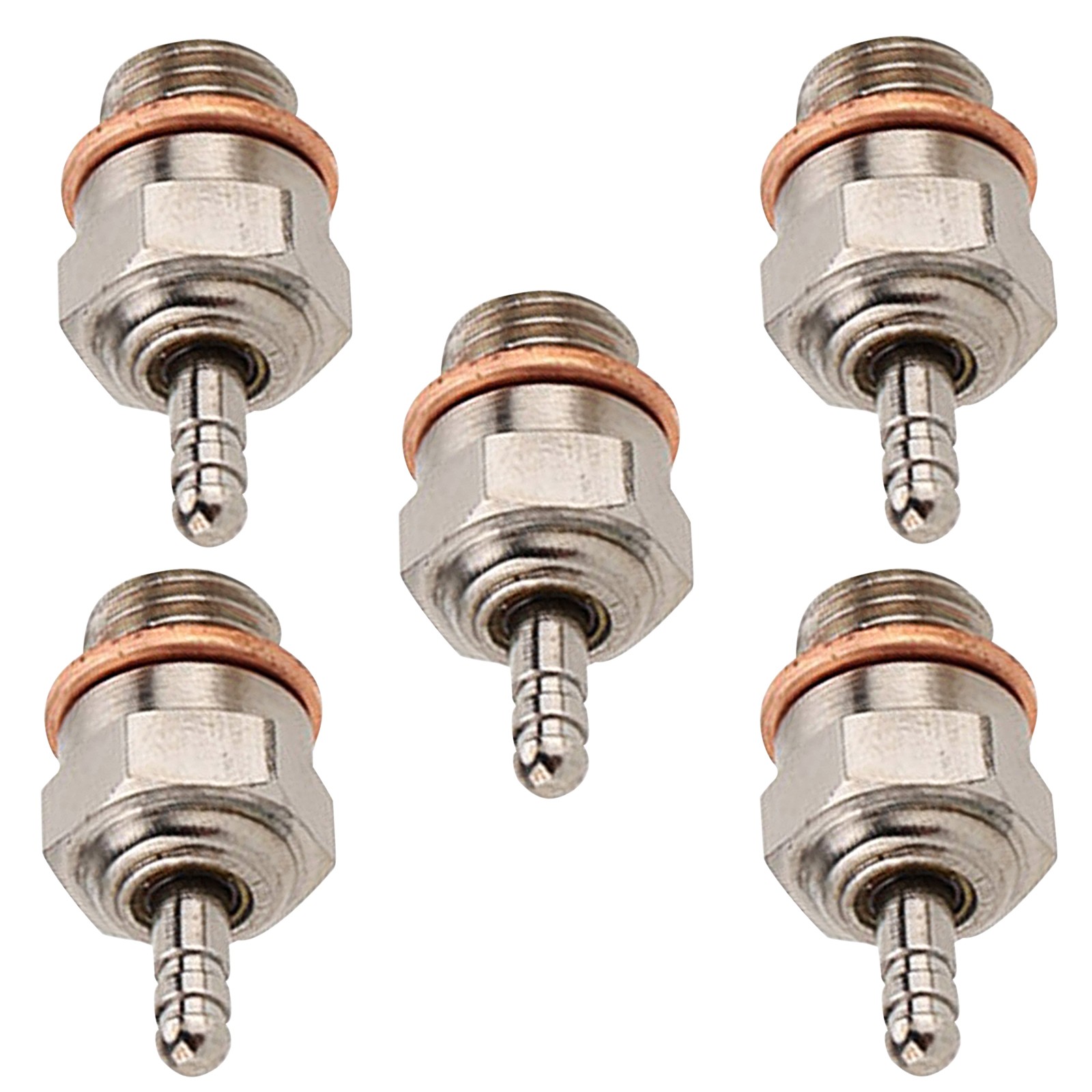 5Pack 70117 Hot Super Glow Plug #4 N4 1/10 RC Car Redcat For Himoto HSP C