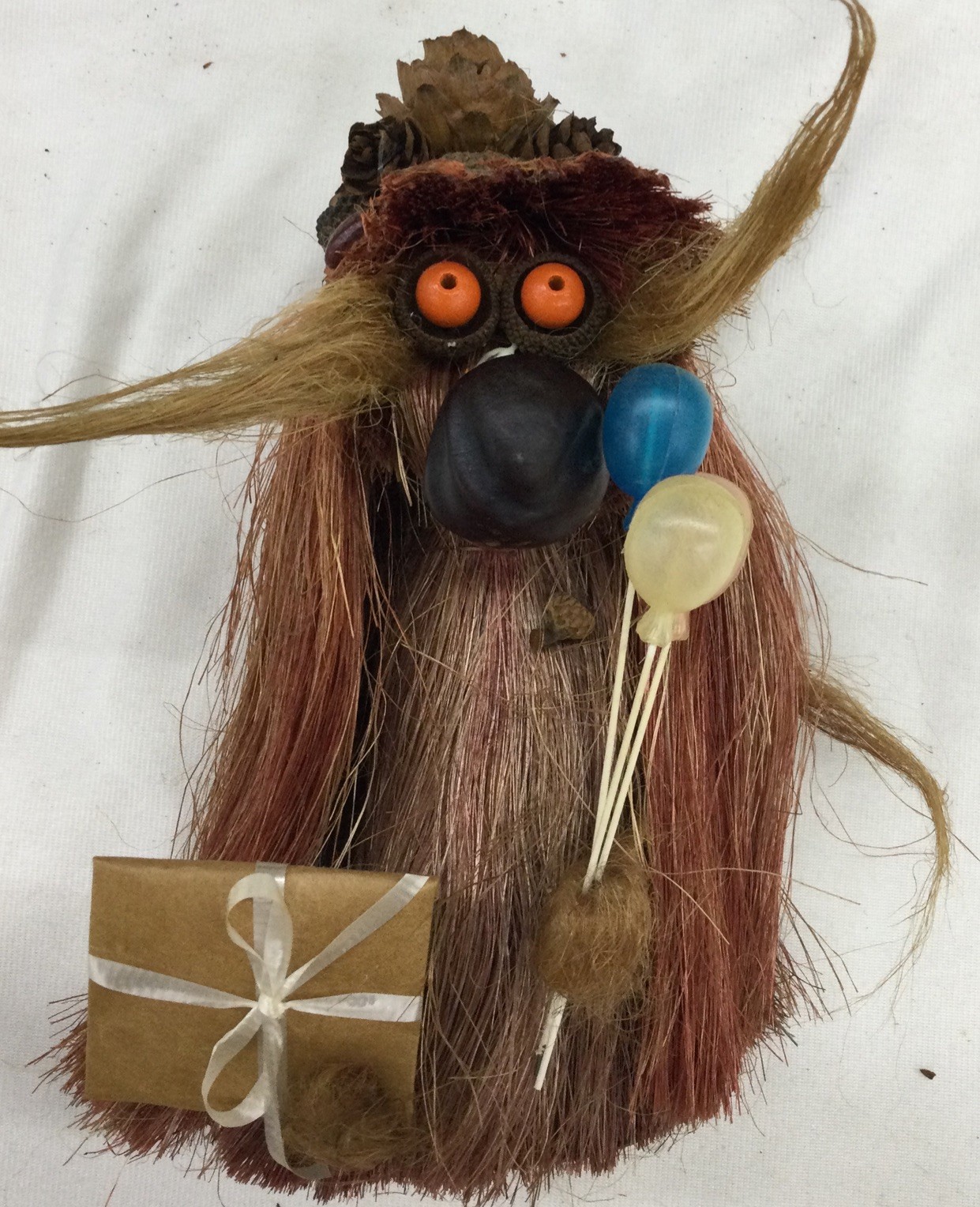 Ken Arensbak 8” Handmade Birthday Troll, Crosby, TN c5