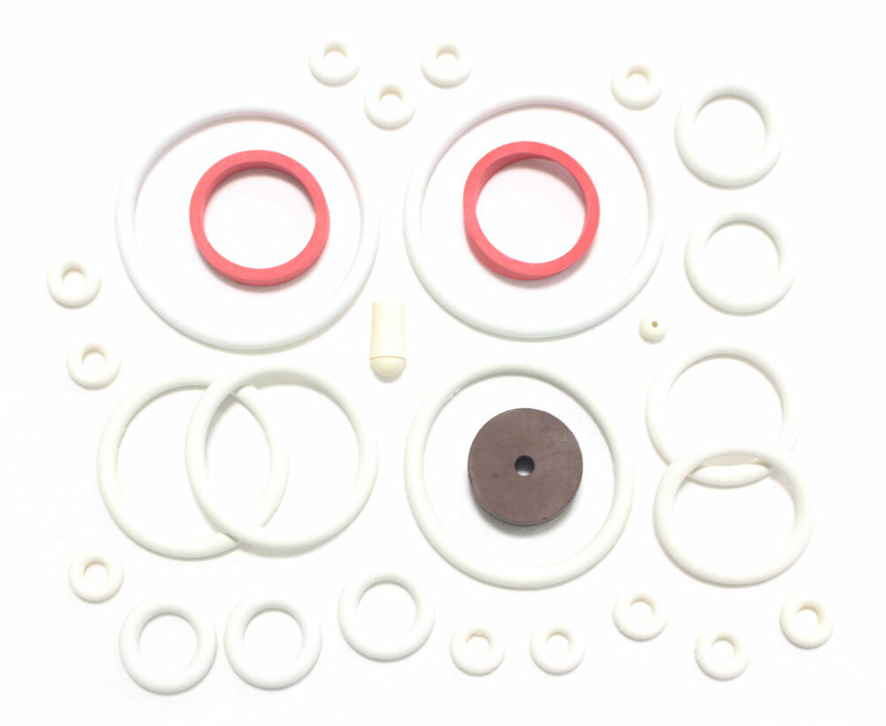 Gottlieb 1976 Royal Flush Pinball Machine Replacement Rubber Ring Kit White