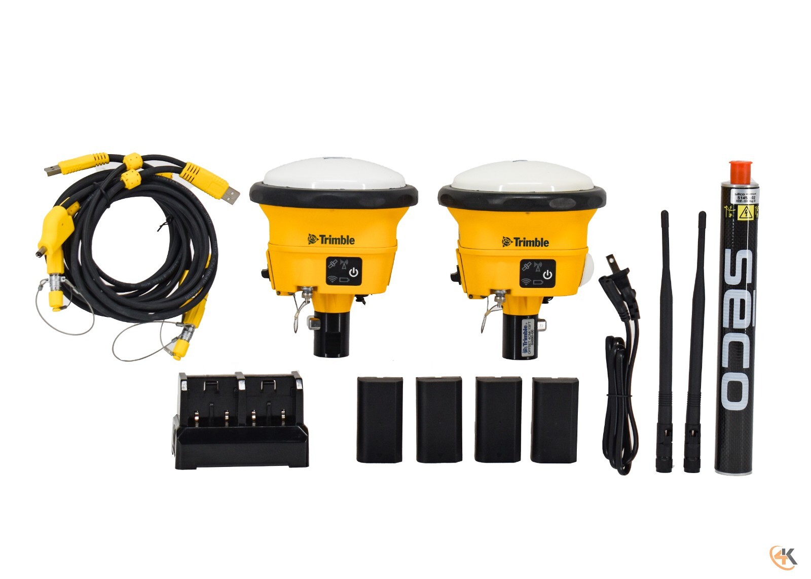 Trimble Dual SPS985 900 MHz GPS GNSS Base/Rover Receiver Kit