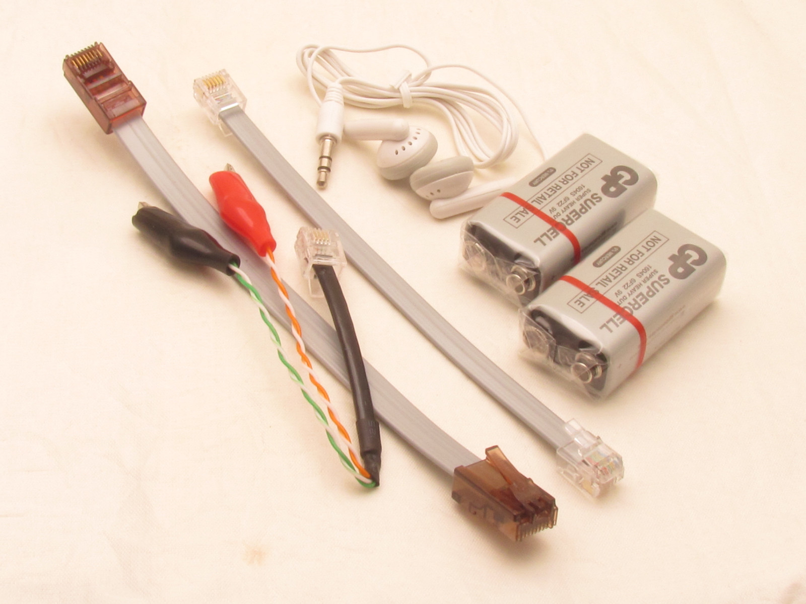 Cable GENERATOR Phone Tone PROBE Tracer Tracker Finder Tester Tool Kit