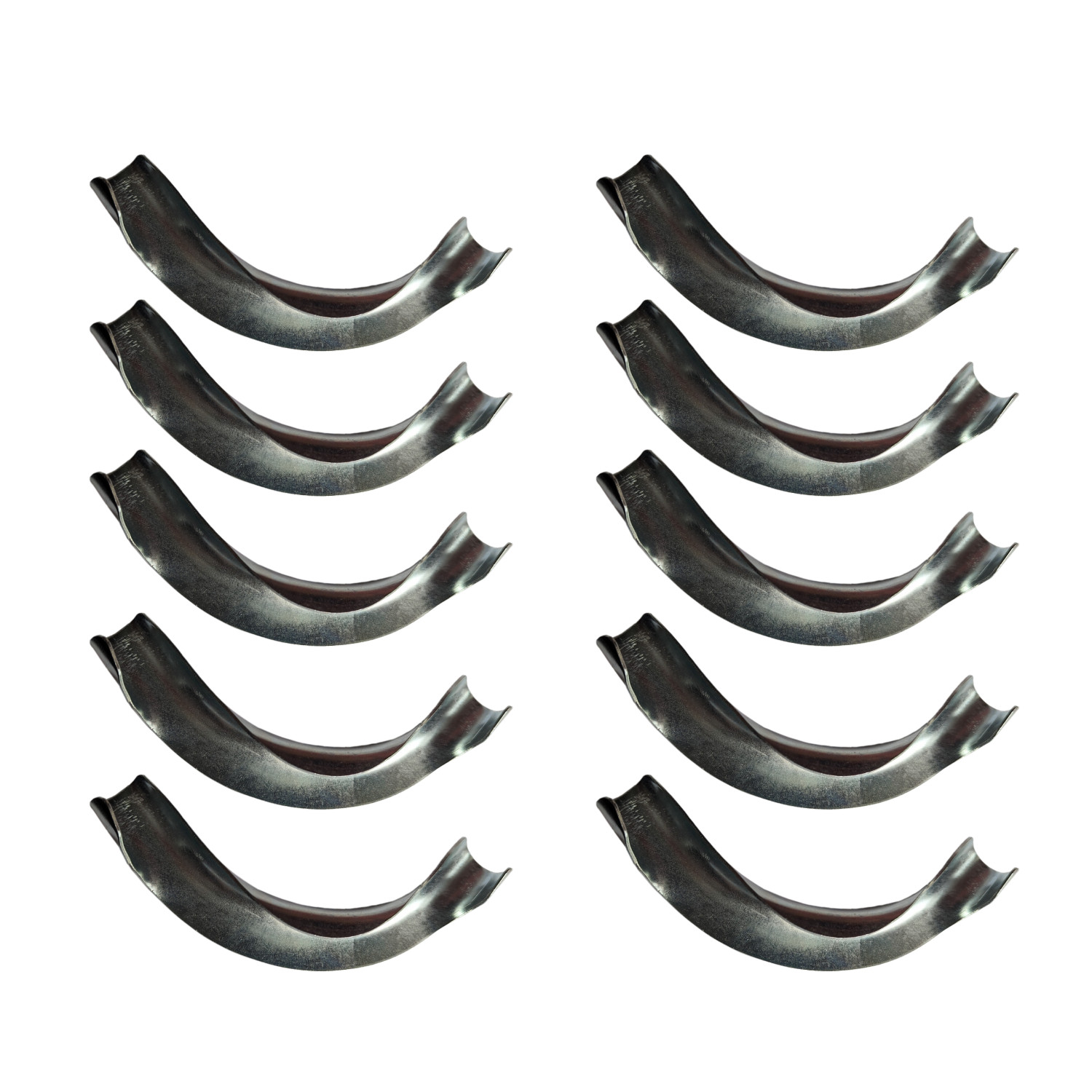 10 Pack XFITTING 3/4" Pex B Metal Tubing, Metal Bend Supports