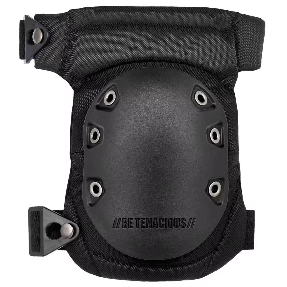Proflex Comfort Hinged Hard Cap Gel Knee Pads with Buckles