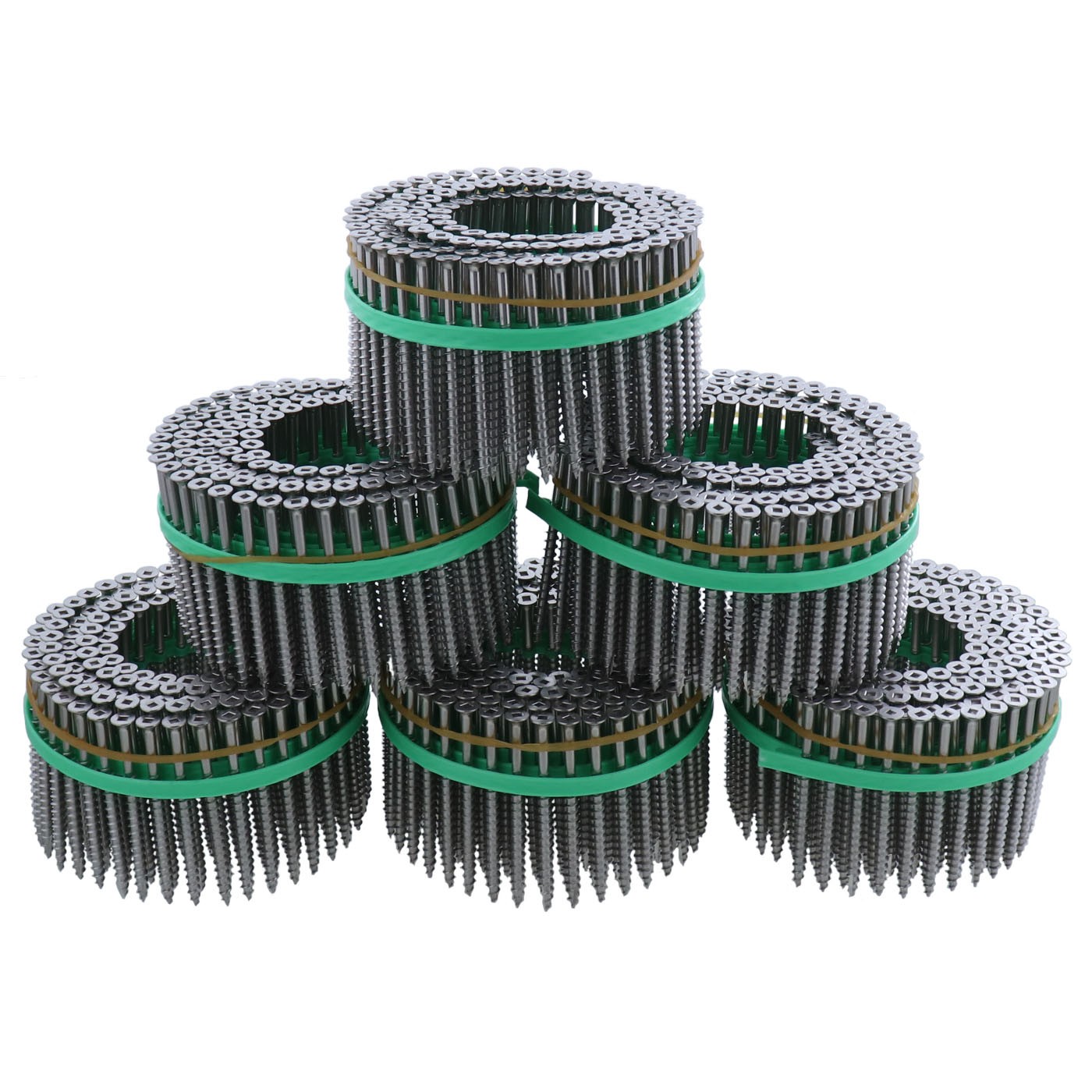 MURO® #10 x 3" Twinfast Coarse Thread Bugle Head #2 Square Drive Sharp Point