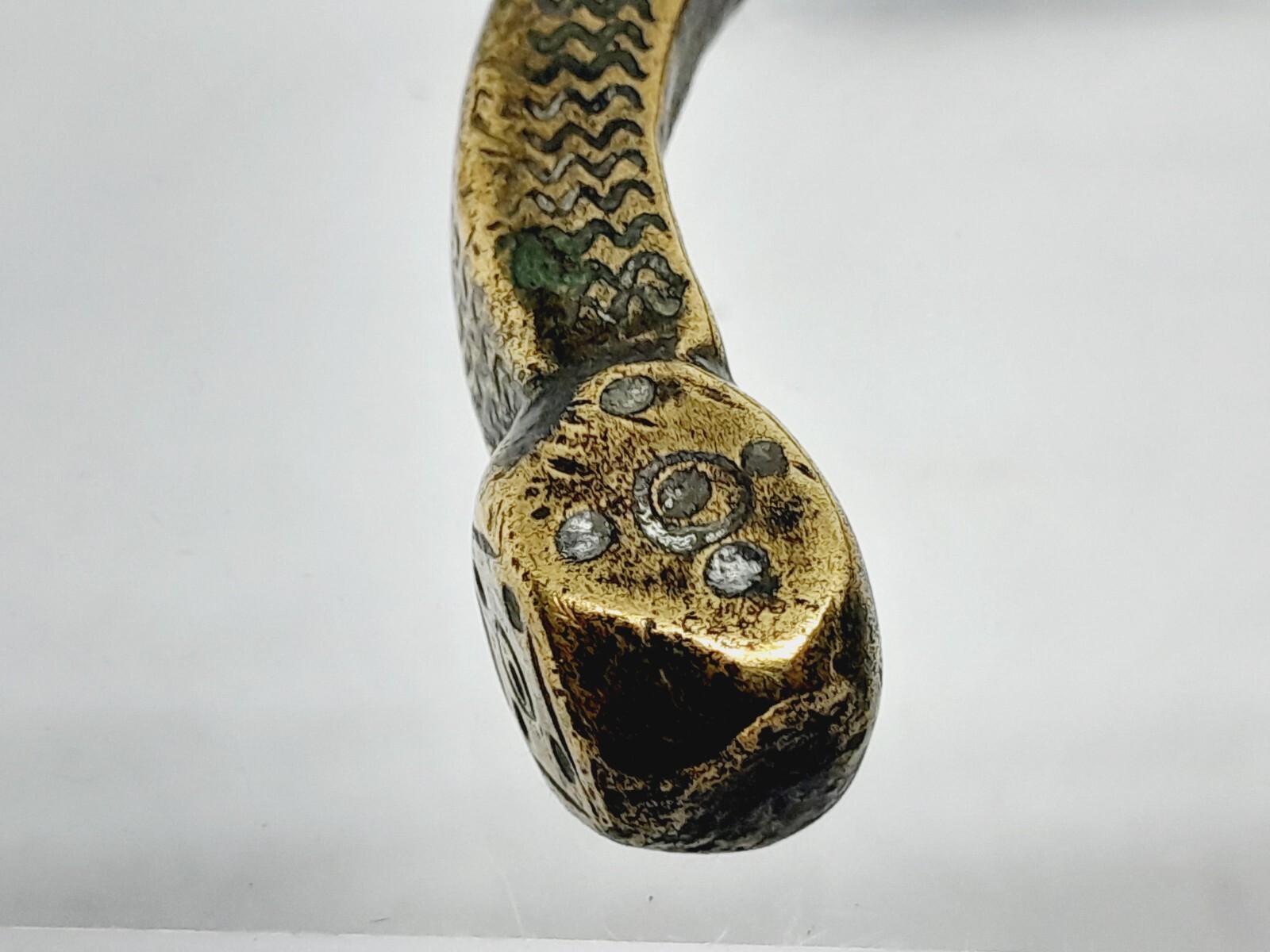 WEST AFRICIAN BRASS MONEY RING - 1800'S