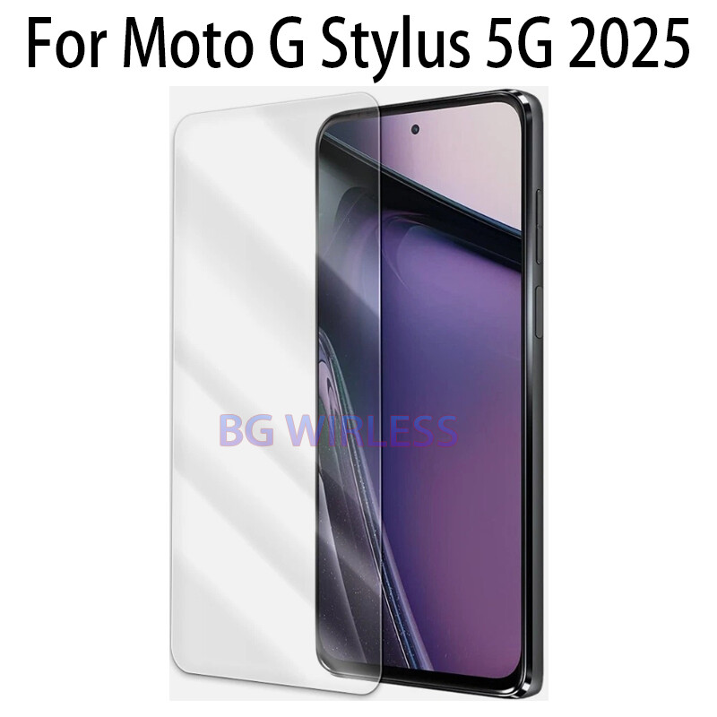For Motorola Moto G Stylus 5G 2025 TemperedGlass Screen Protector, Case Friendly